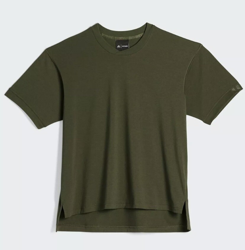 IVY PARK X PELOTON X ADIDAS – 3-Stripes T-shirt OLIVE GREEN SMALL HG7998