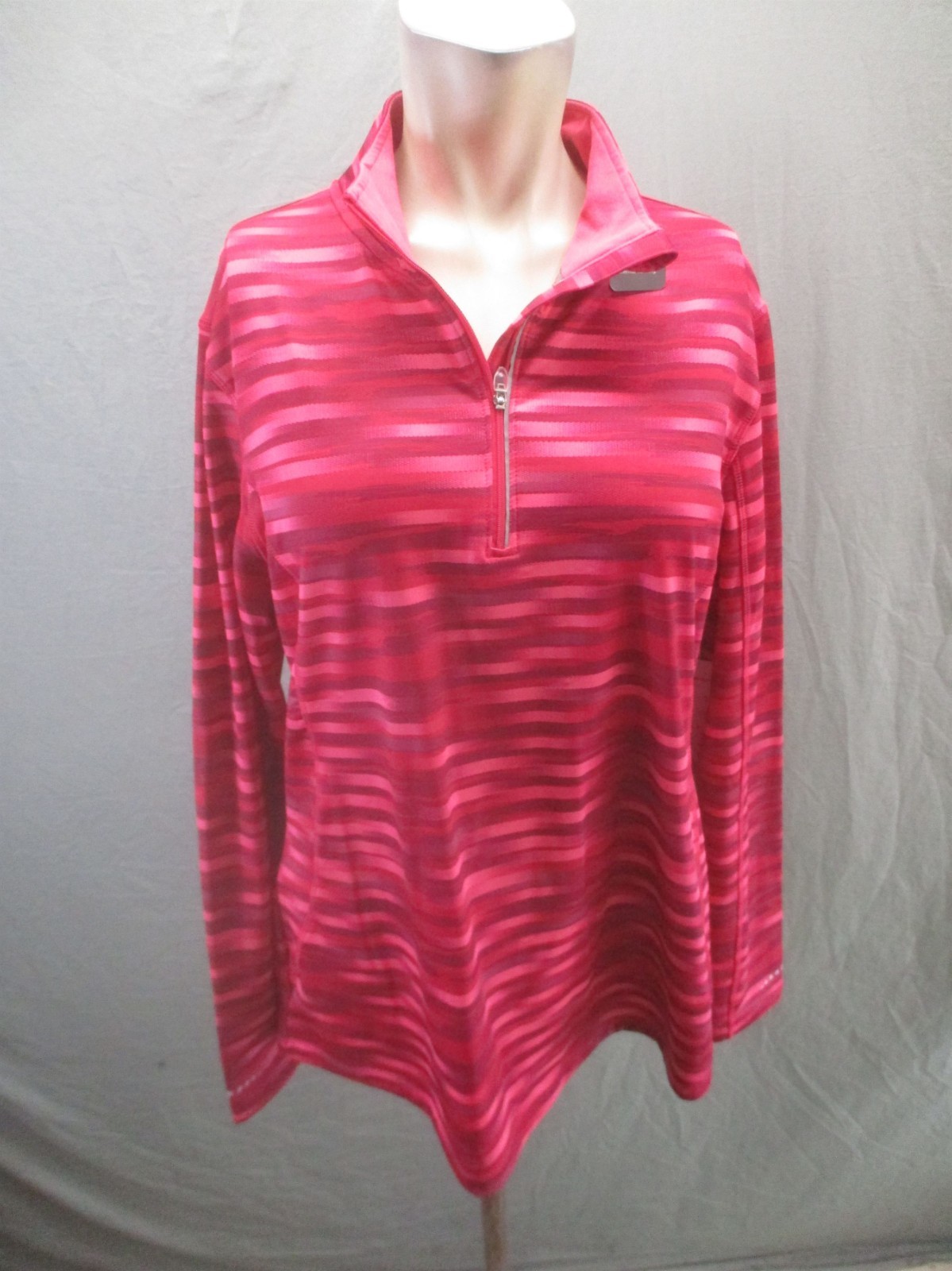 NWT SPEED-DRY Size XL Womens 1/2 Zip Stand Collar Running Athletic Pullover 658