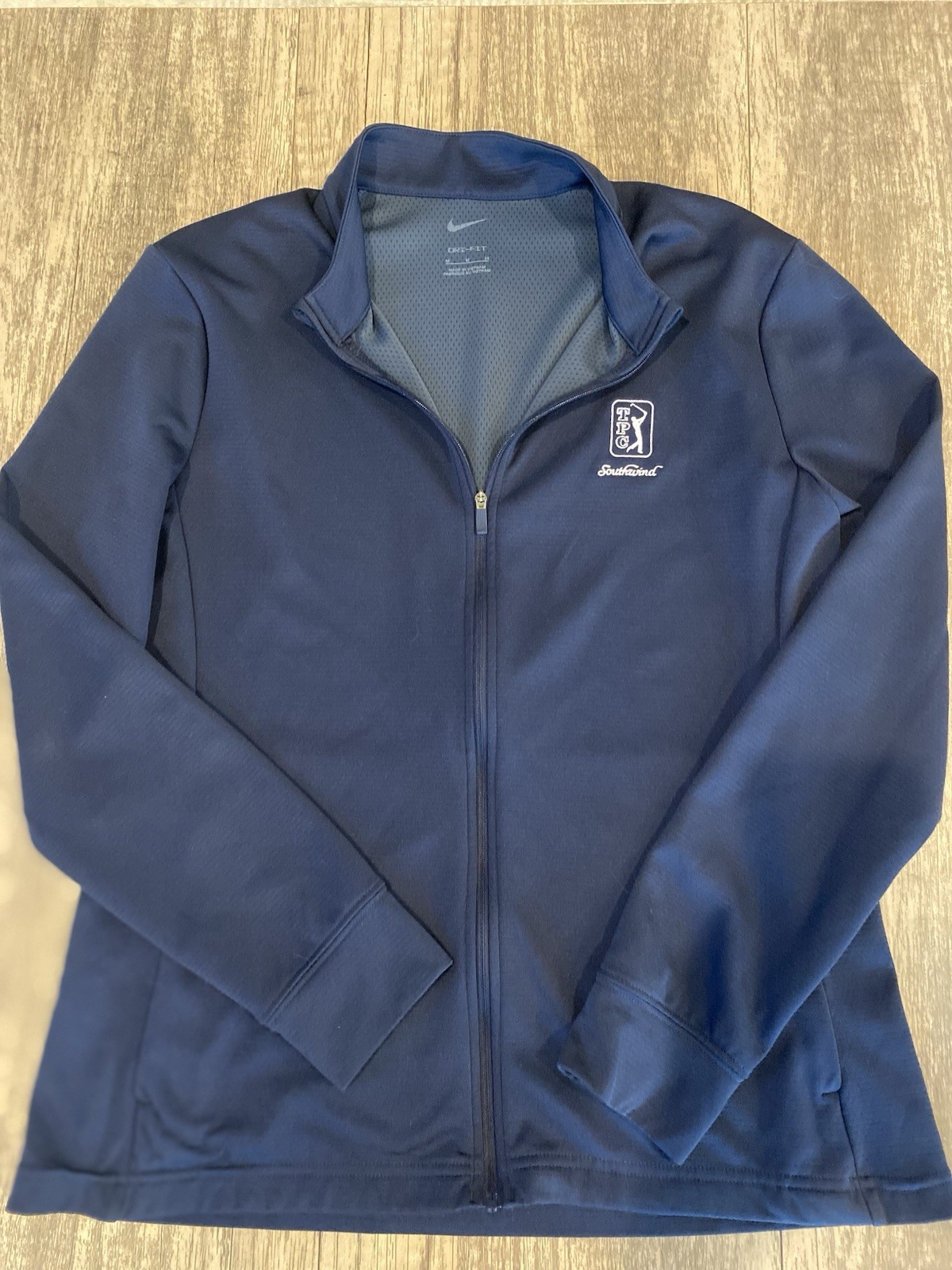 Nike Dri-FIT Full-Zip Track Jacket with TPC Southwind Logo Size M