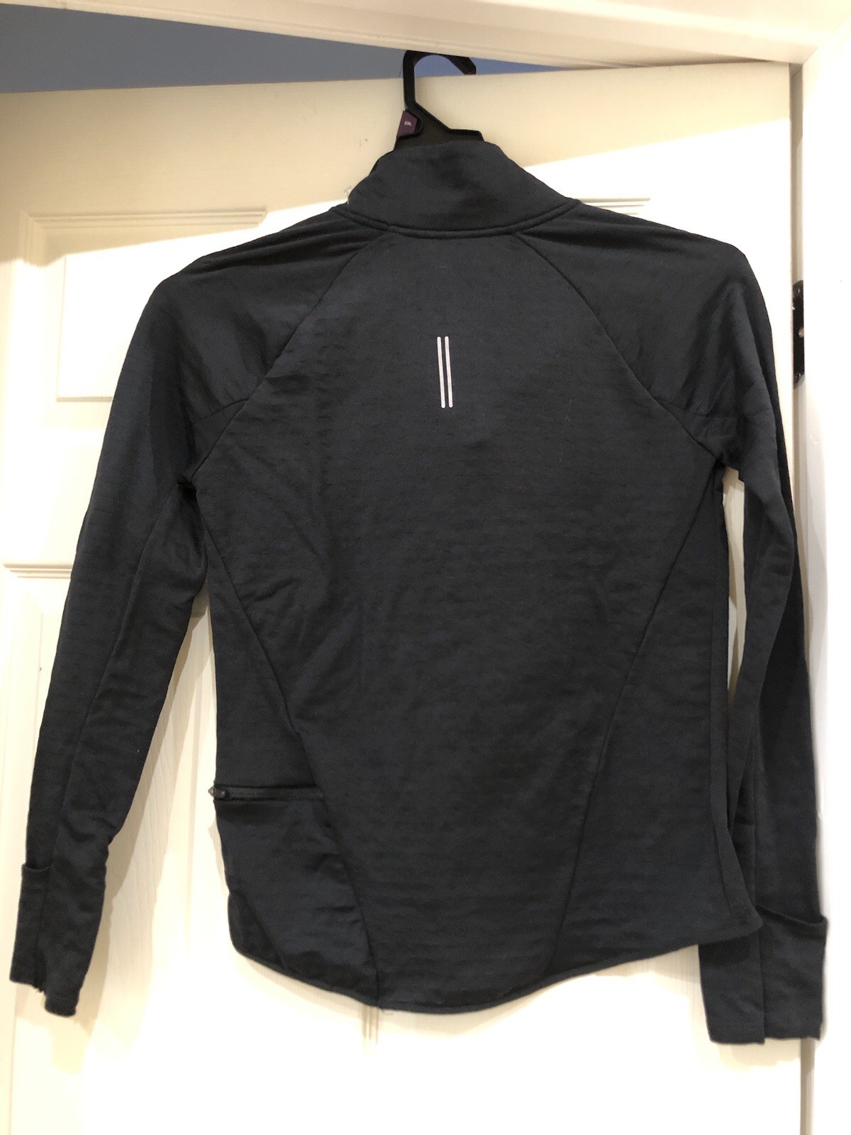 Nike Running 1/4 Zip Pullover Sweatshirt Black Women’s XS Dri Fit Long Sleeve