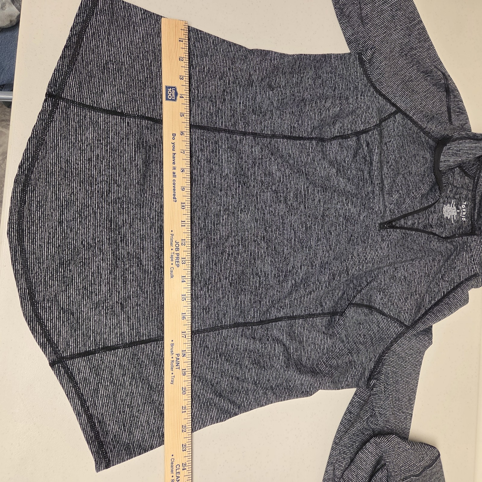 Torrid Super Soft Performance Jersey Half Zip Top Bass Layer Sz 2 Black Active