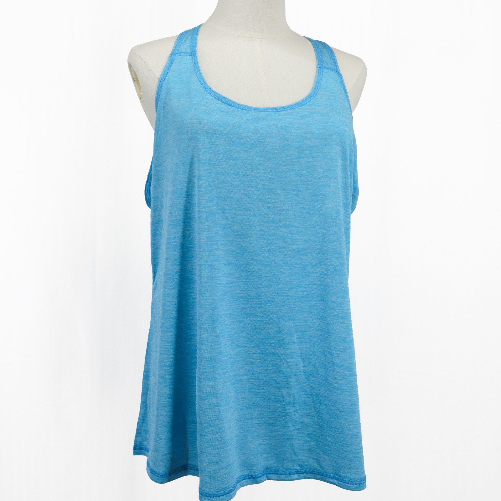 Avia Women’s Blue Racerback Athletic Tank Top Activewear Size L