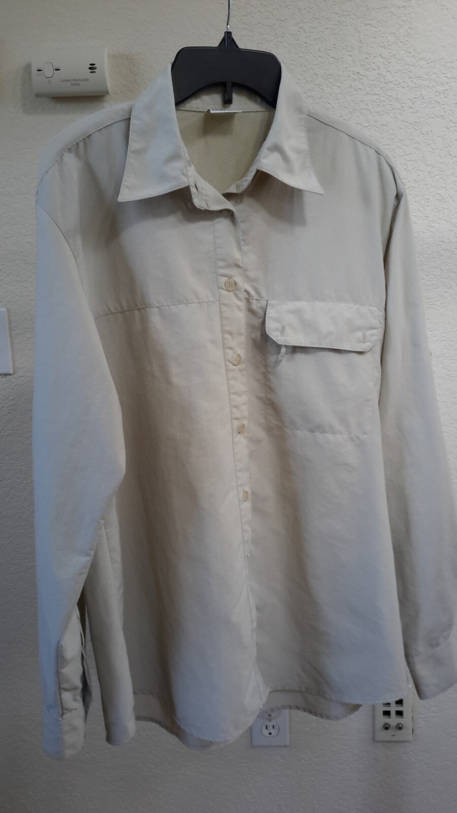 Crane Sport Technical Wear Women Size EU44/46 Long Sleeve Button Down Pre-owned