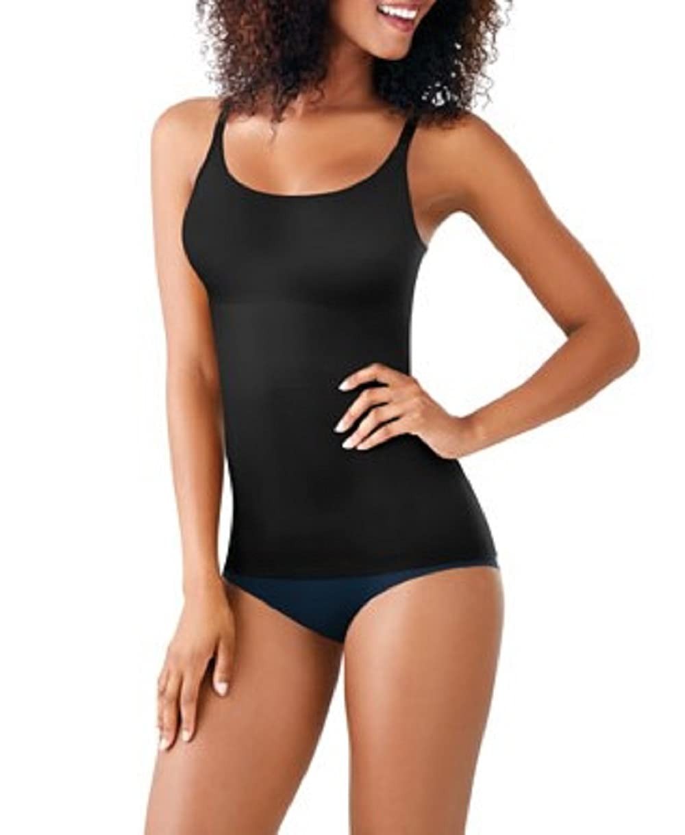 Maidenform womens Cover Your Bases Smoothtec Camisole Dm0038 Small, Black