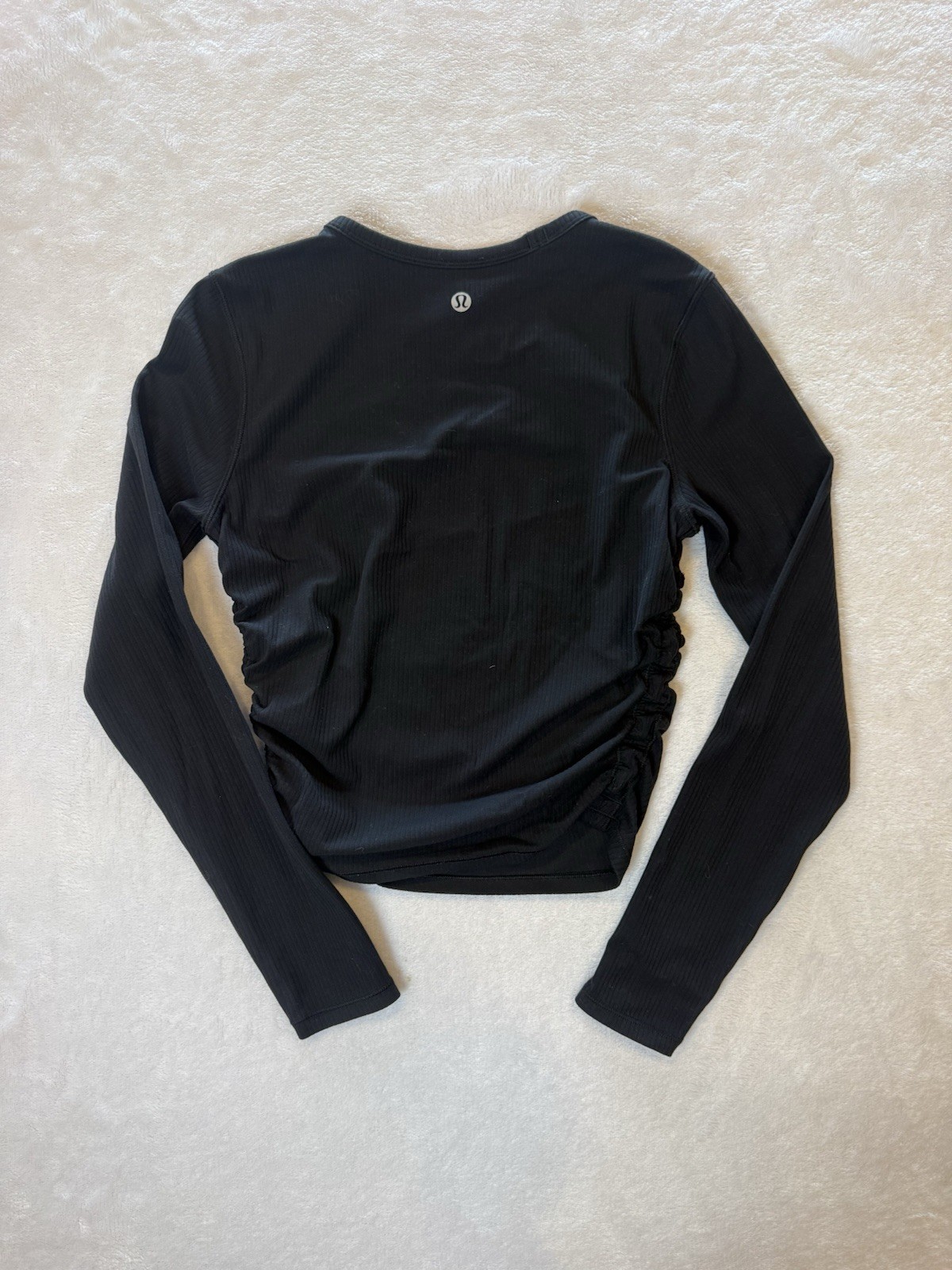 Lululemon All It Takes Long Sleeve Shirt *Ribbed Nulu *no Size* Check Measuremen