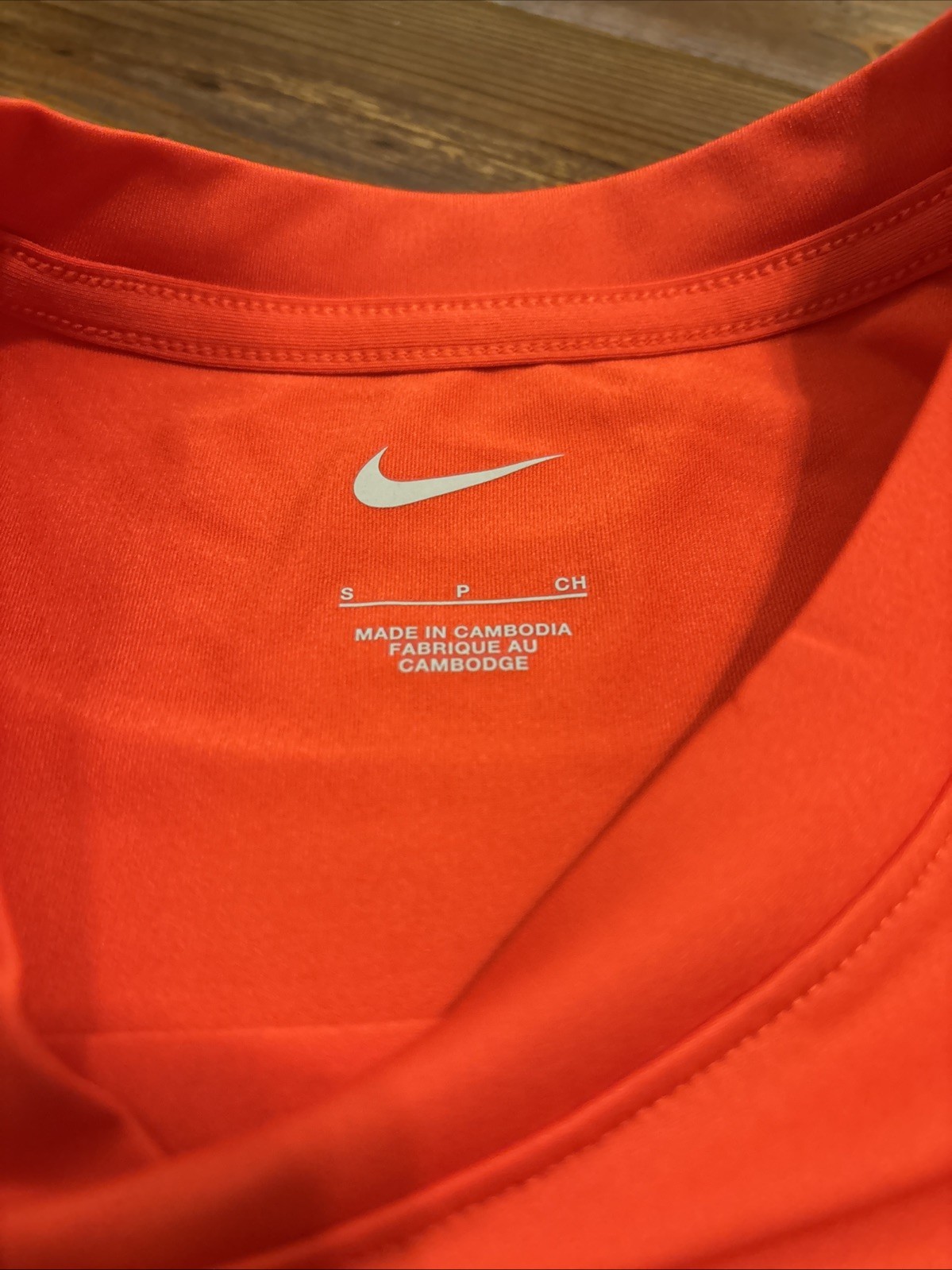 Nike Women’s Dri-FIT Size Small Red Running T-Shirt Red Bowerman Track Club BTC