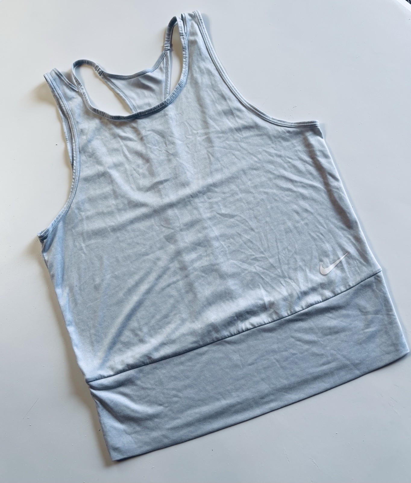 Nike Dri-FIT Racerback Tank Top, Women’sSize M, Light Blue Excellent Condition
