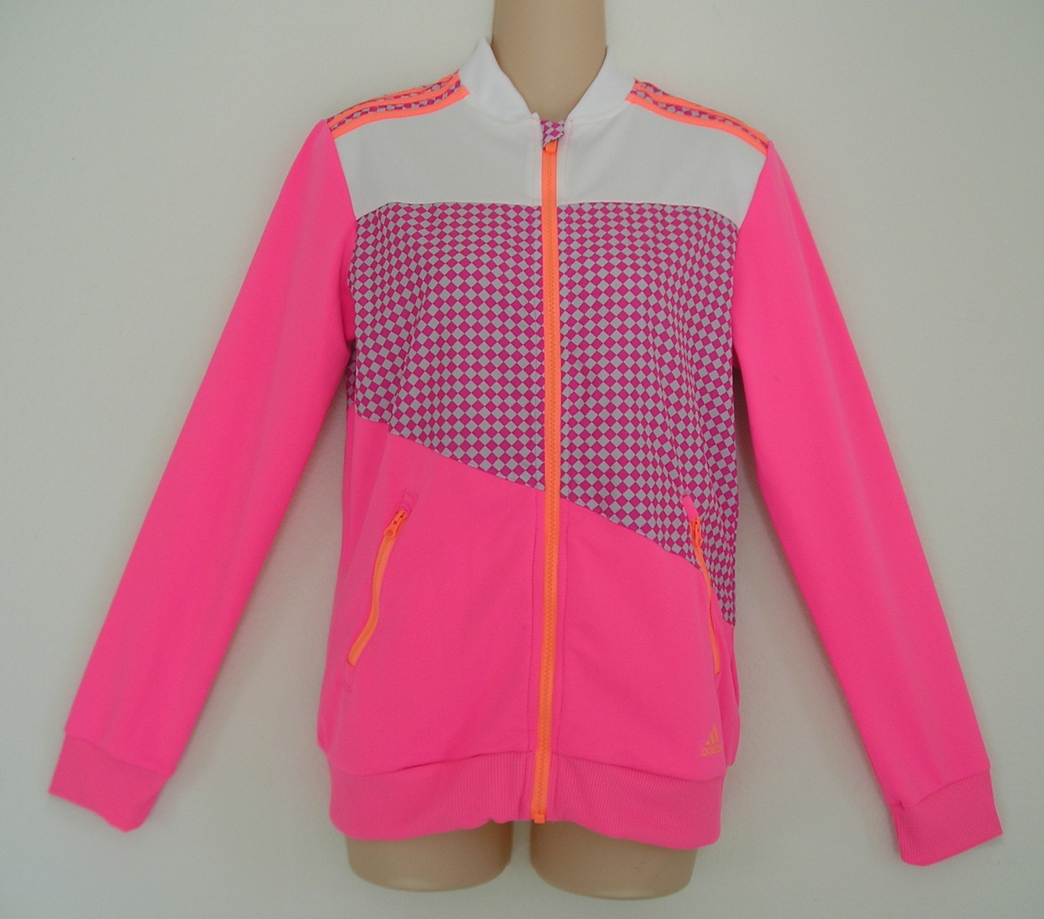 RARE~Adidas MODERN CLASSIC AKTIV GRETE Track Running Jacket superstar~Women sz M
