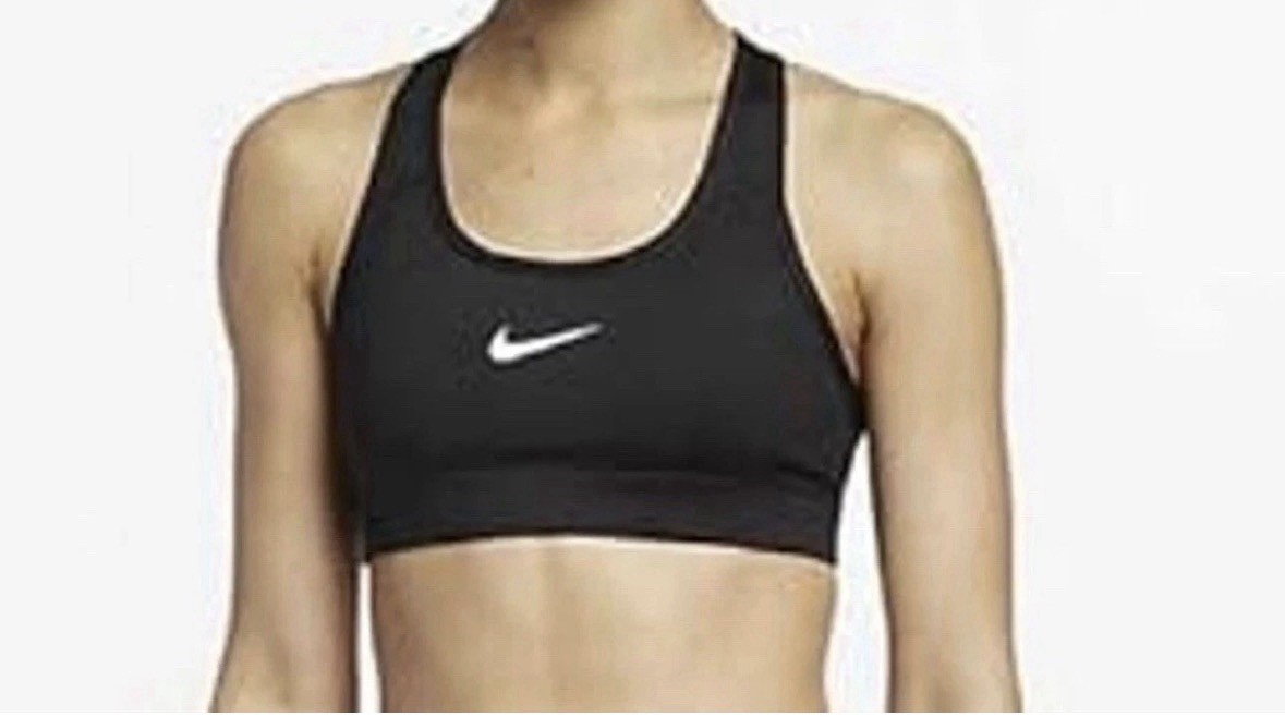 NIKE Dri-Fit Training Bra High Support Top Women’s Size S (548545 010) BLACK