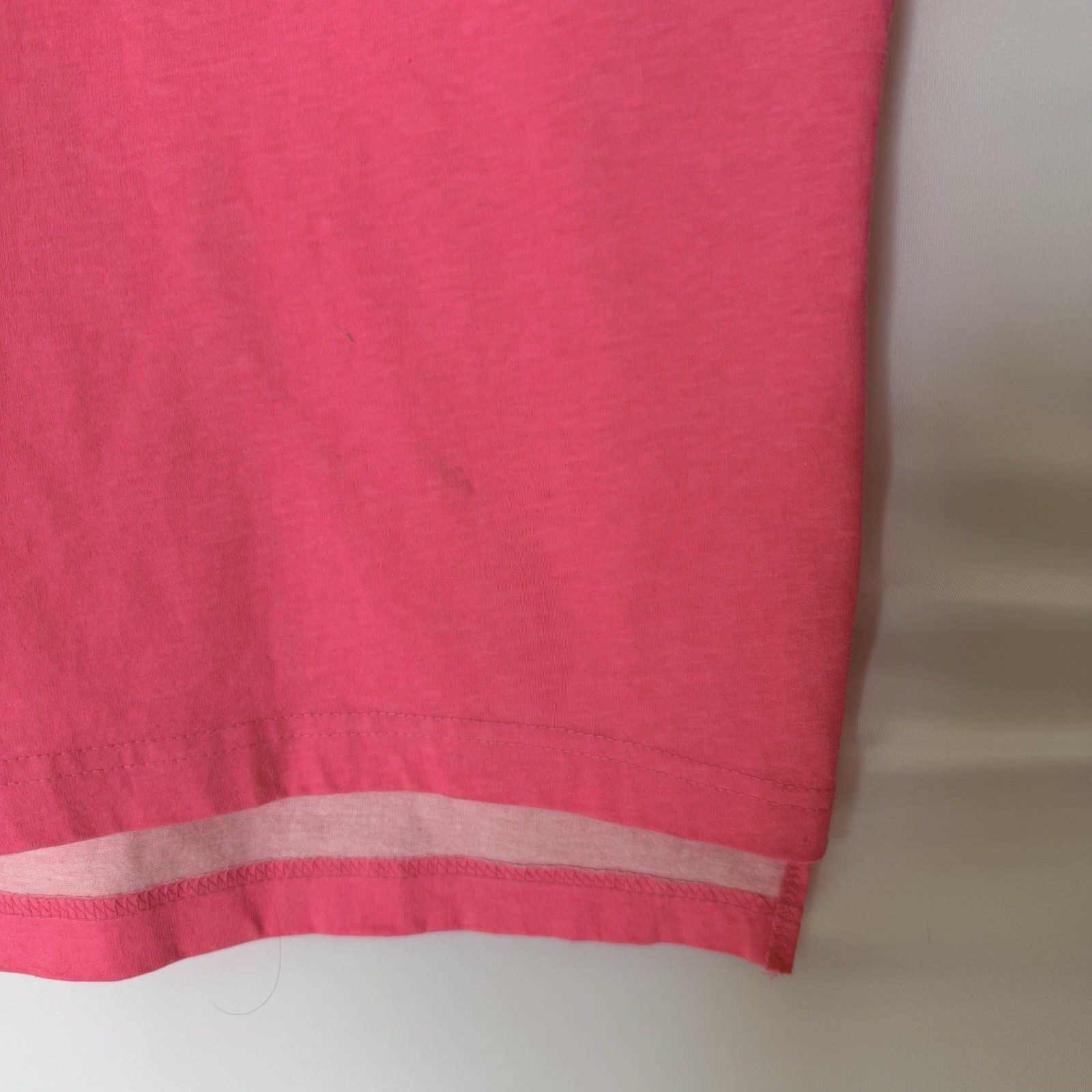 Crazee Wear Hot Pink Stringer Graphic Print Muscle Workout Vintage Tank Top XL