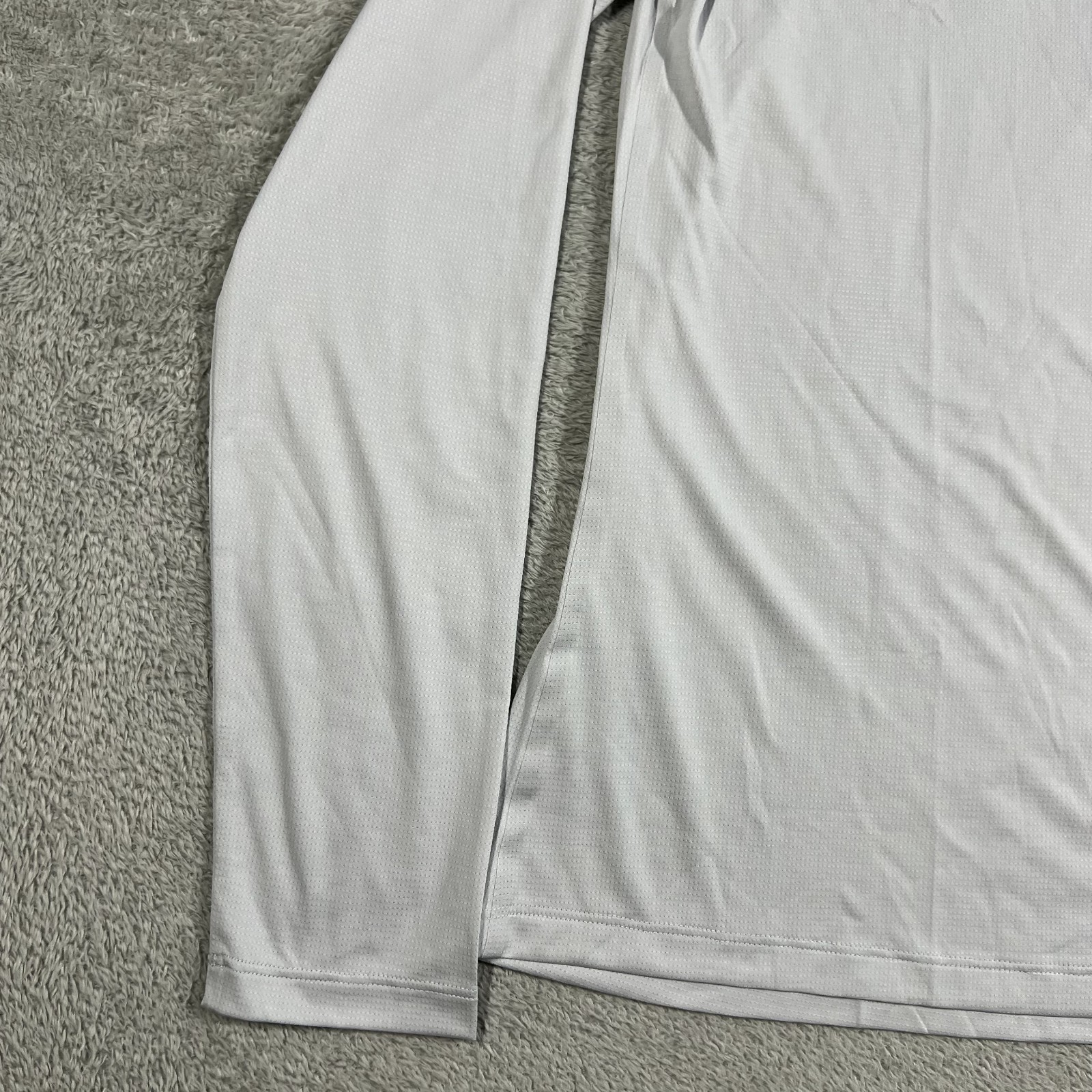 On Cloud Shirt Womens Large Performance Long Sleeve Light Gray Athletic Running