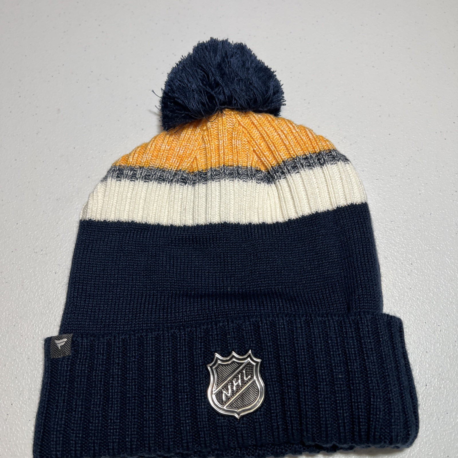 Fanatics NHL St. Louis Blues One Size Blue Beanie Hat with Pom NHL