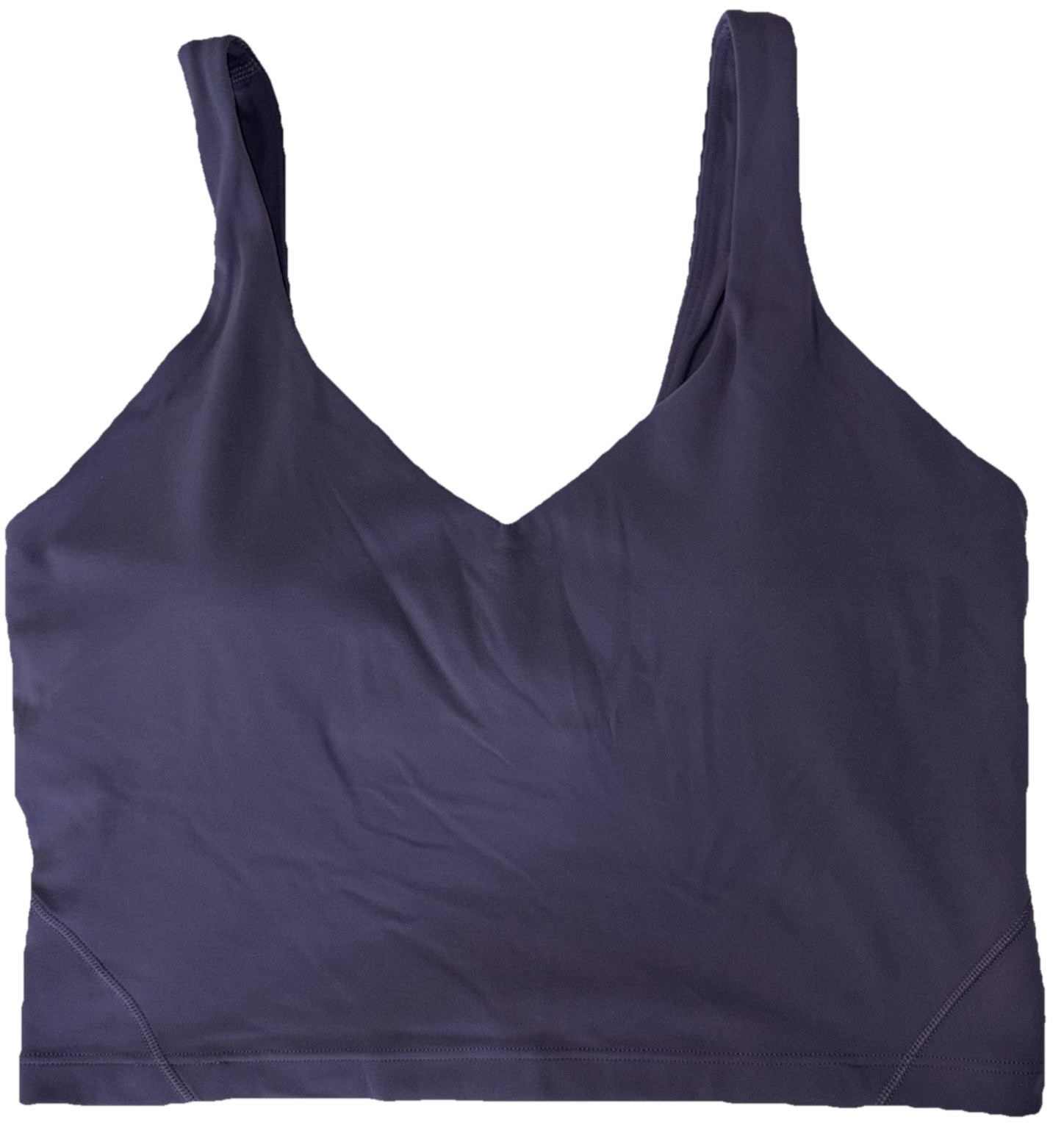 NWT🍇LULULEMON🍇SIZE 10🍇ALIGN TANK🍇CROP🍇BUILT IN BRA🍇AUTHENTIC🍇GRAPE MIST🍇