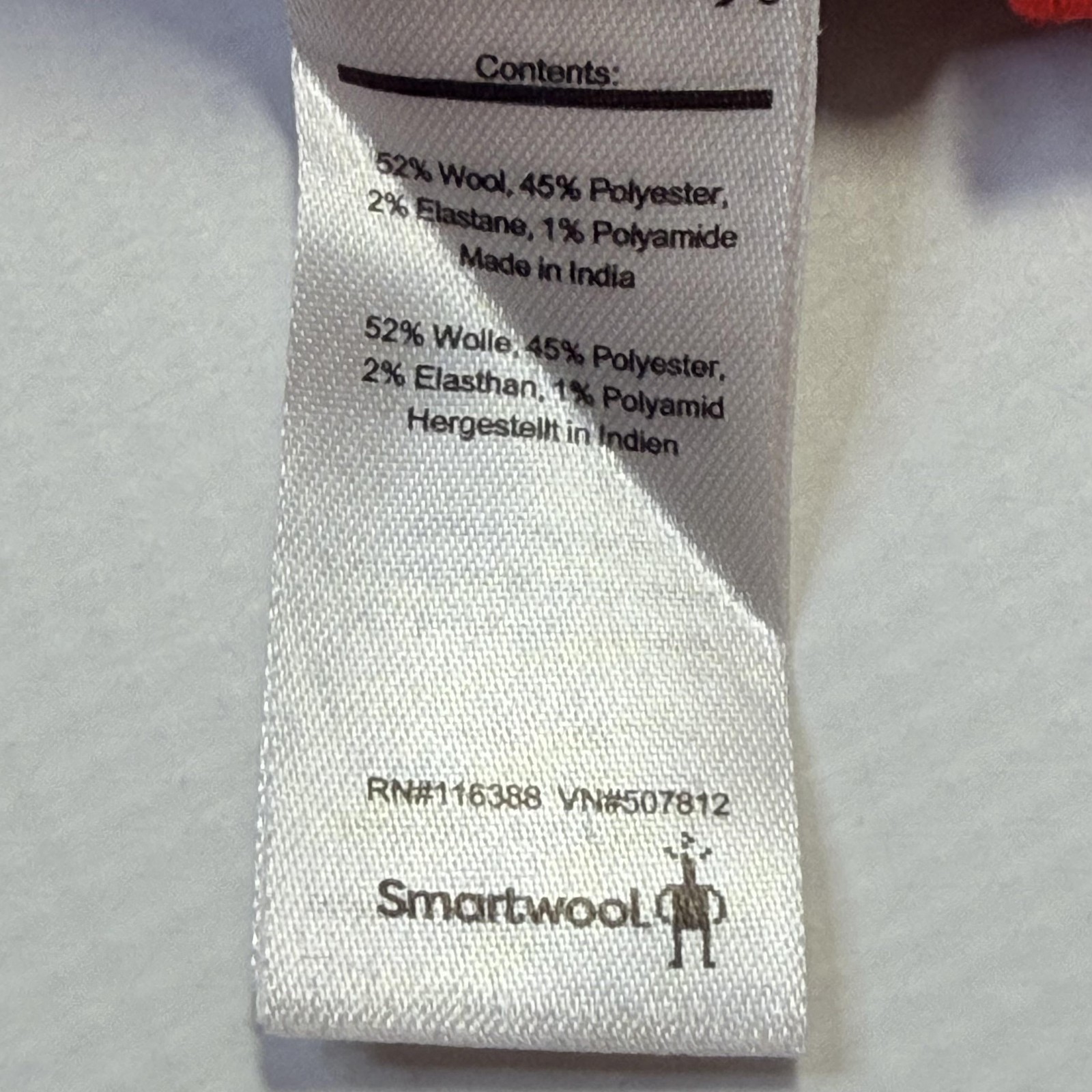 Smartwool Intraknit 200 Pullover Womens Small Red 1/4 Zip Base Layer Shirt