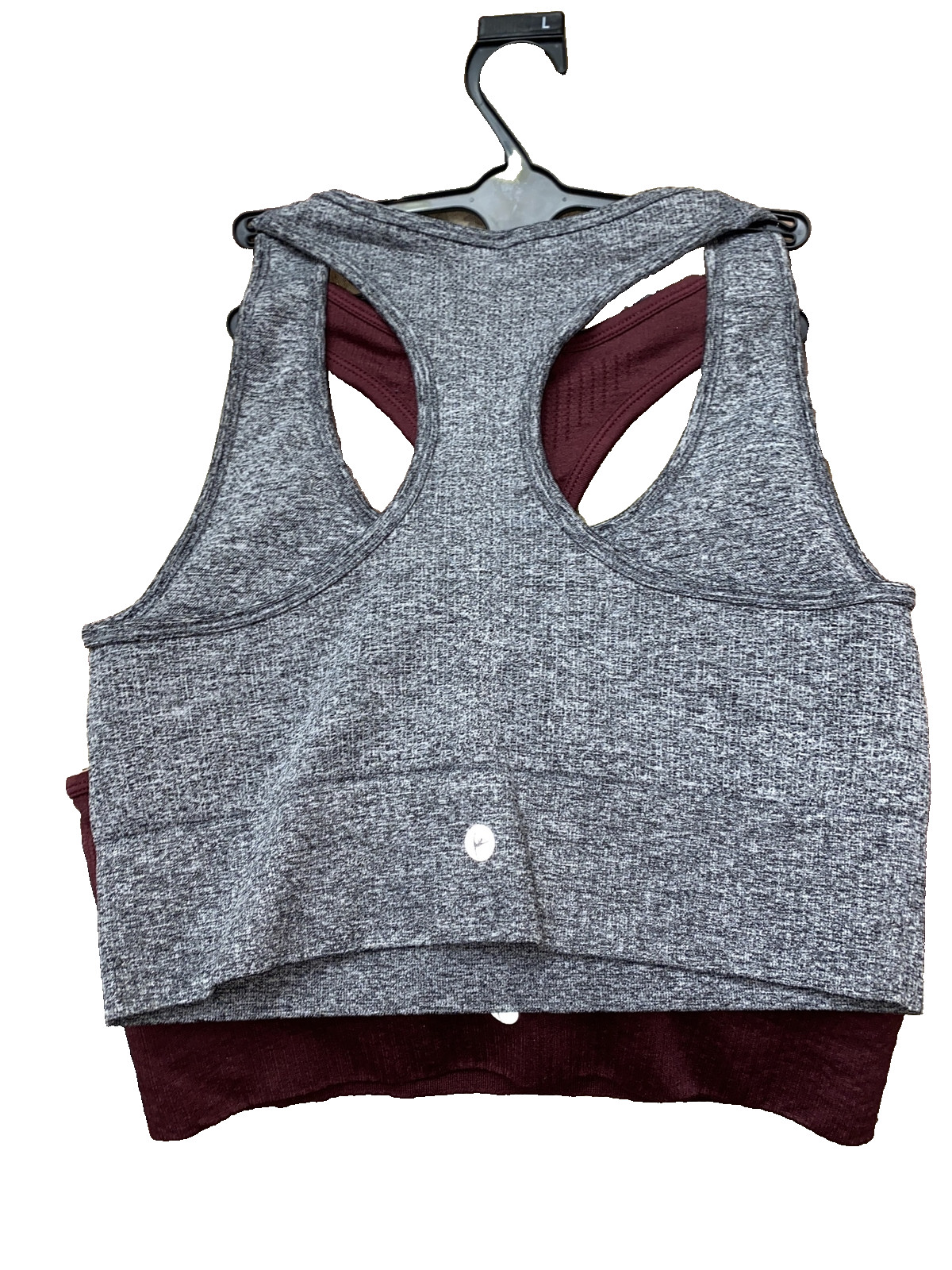 90 Degree By Reflex High Perform. Full Support Sport Bra Set-Two Large MSRP$58