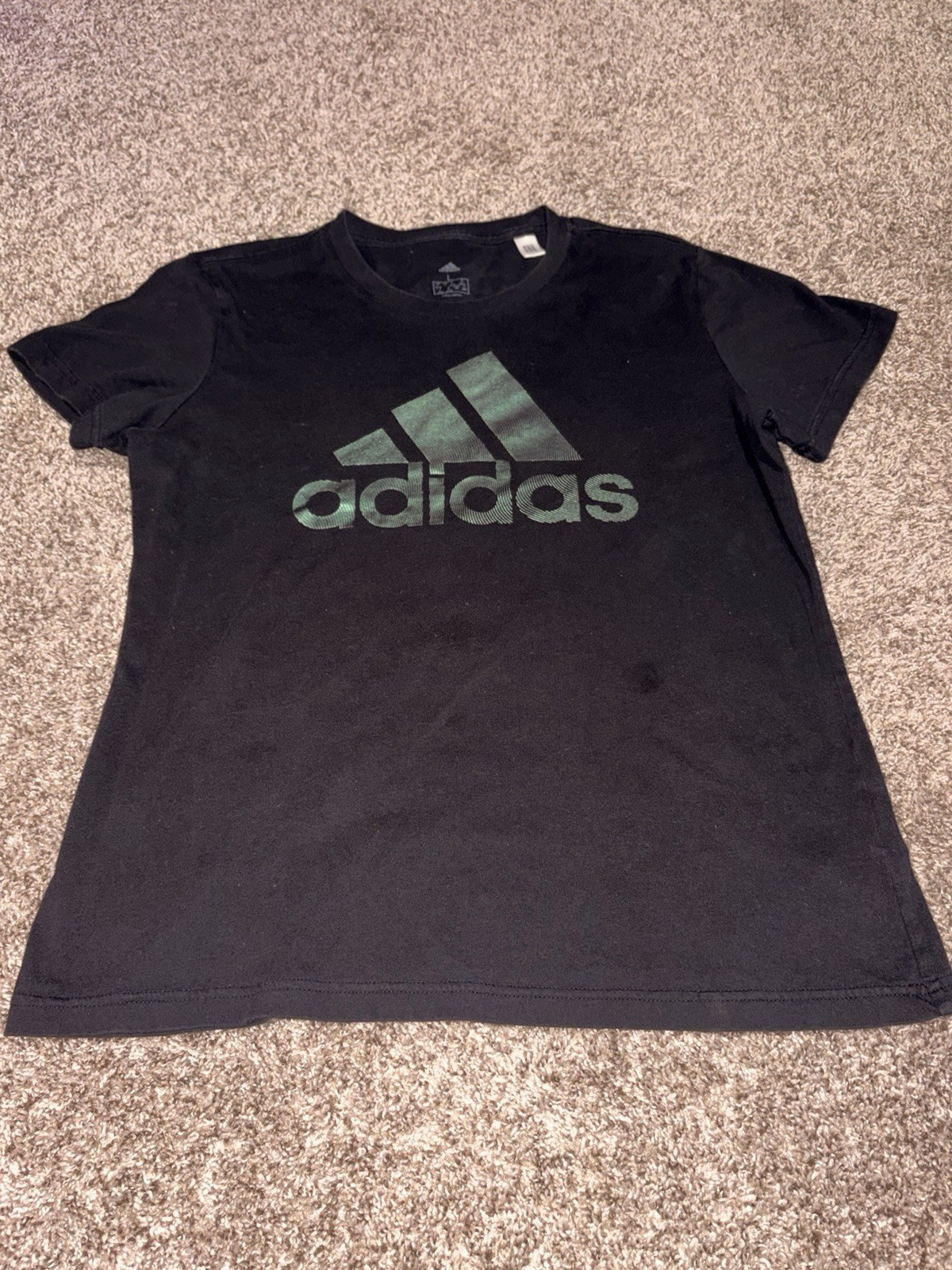 Adidas Camo Badge Of Sport Tee Short Women’s Size Large