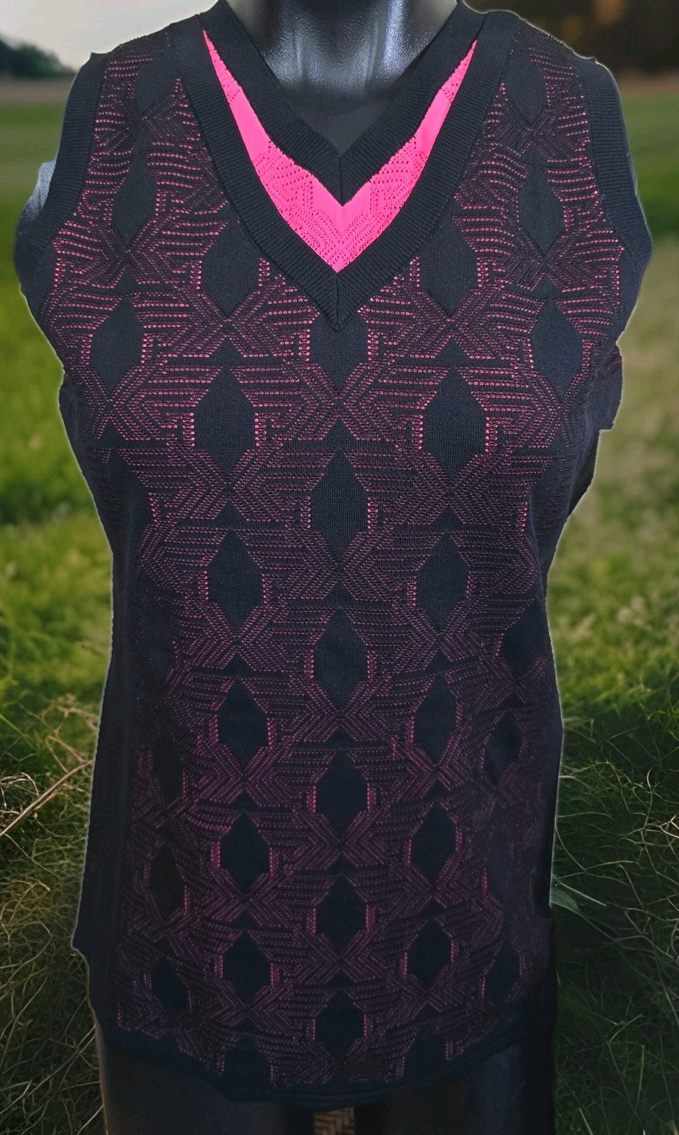 Shirt/Vest Sleeveless Parsons Xtreme Golf Shadow Jacquard WS23ASV0 S Women’s