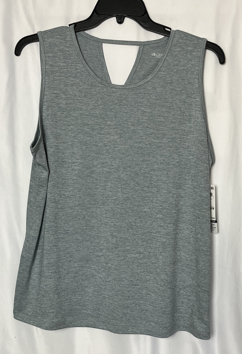 Ideology Plus Size RapiDry Athletic Top Breathable Lightweight Tranquil Blue 1X