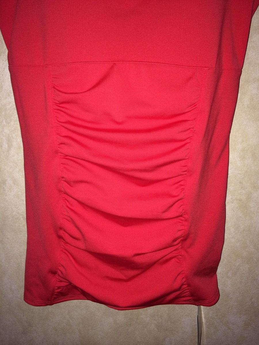 PUMA Powercell Power Tank Medium Support Compression Lt Red Bra Top Womens S L
