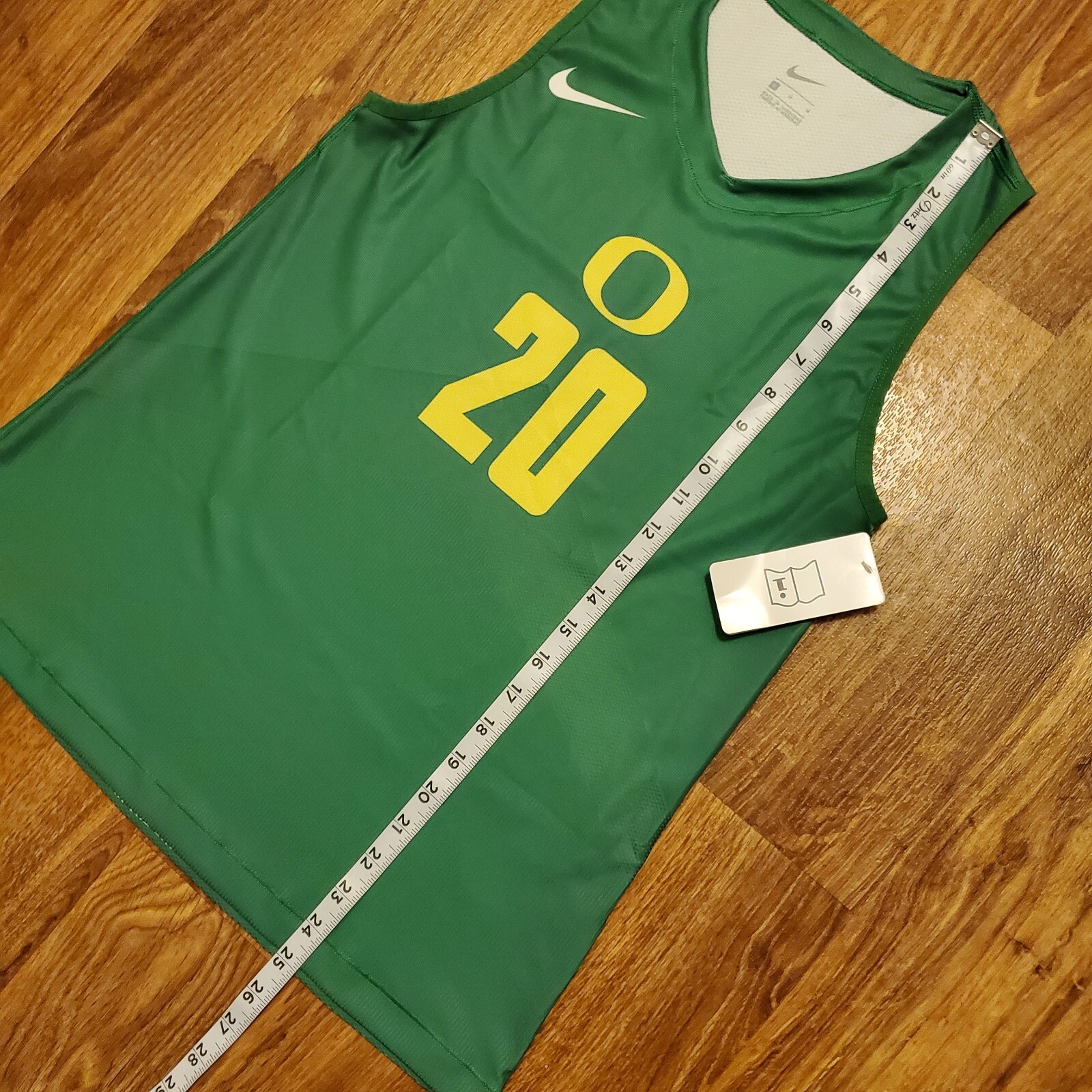 Nike Oregon Ducks Jersey Digital Volleyball Sleeveless Women M Green BV1011-377