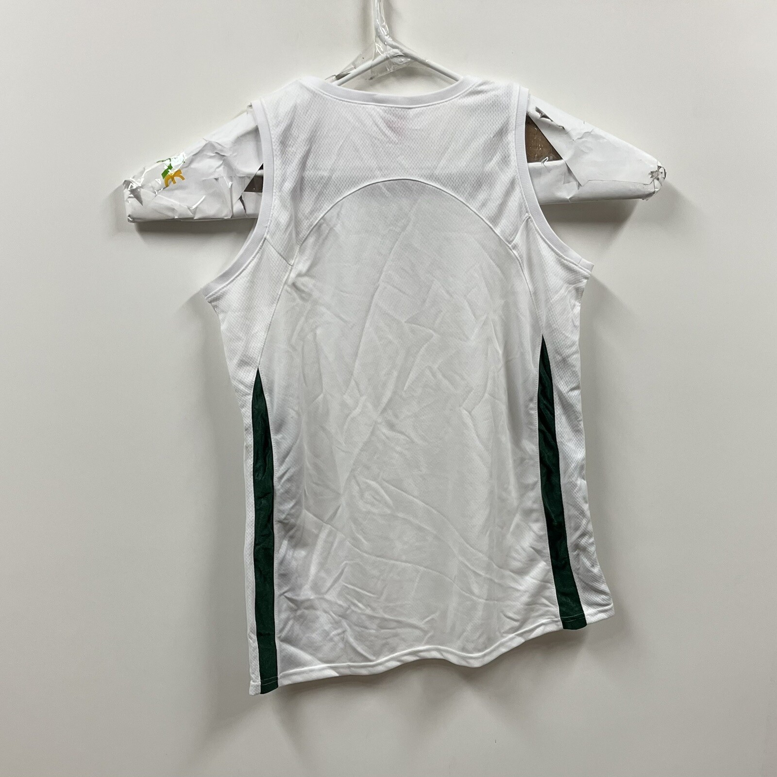 Womens Nike Jersey Medium White Dark Green Blank Ladies Basketball