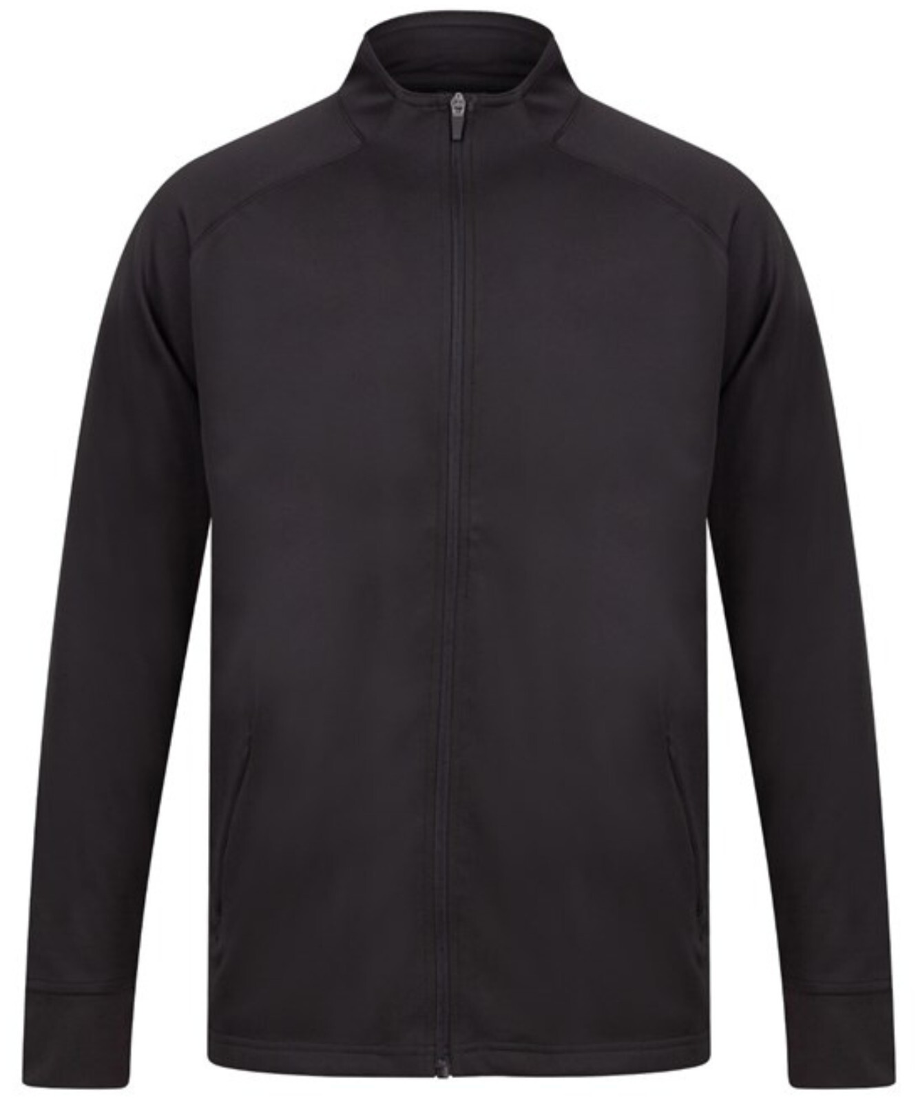 Track Jacket Full Zip Up Two Tone Tracksuit Top Sports Activewear Men Women