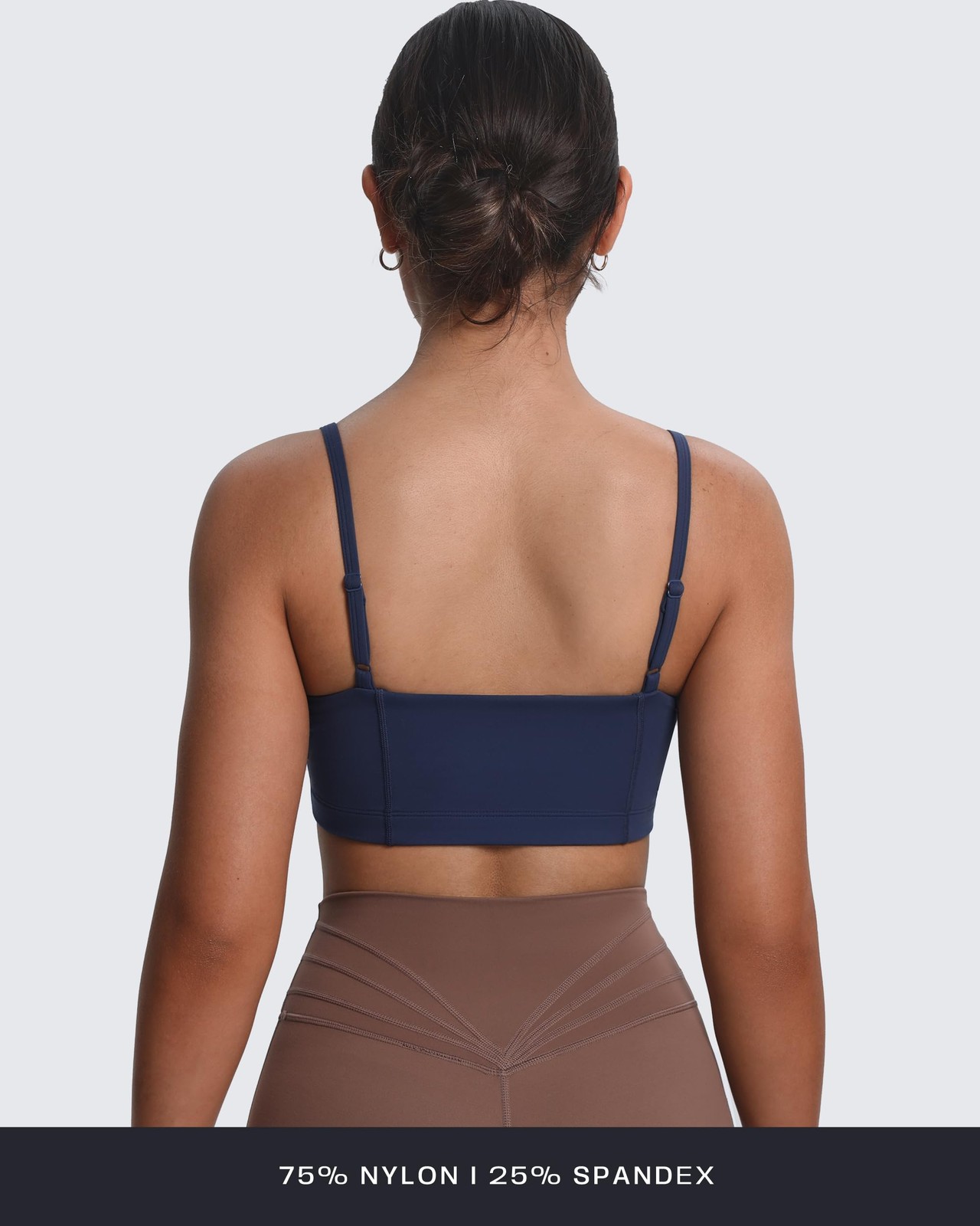 Aoxjox Women’s Workout Bandeau Bras Training Fitness Running Yoga Crop Tank (…
