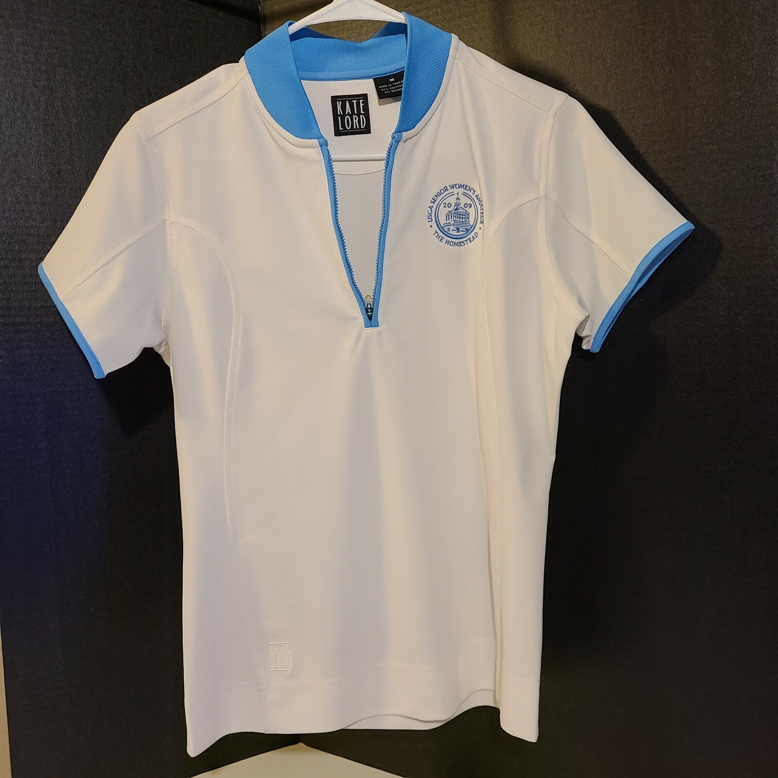 Sale! Kate Lord USGA Senior Women’s 2009 GolfPolo Size M Commemorative B26