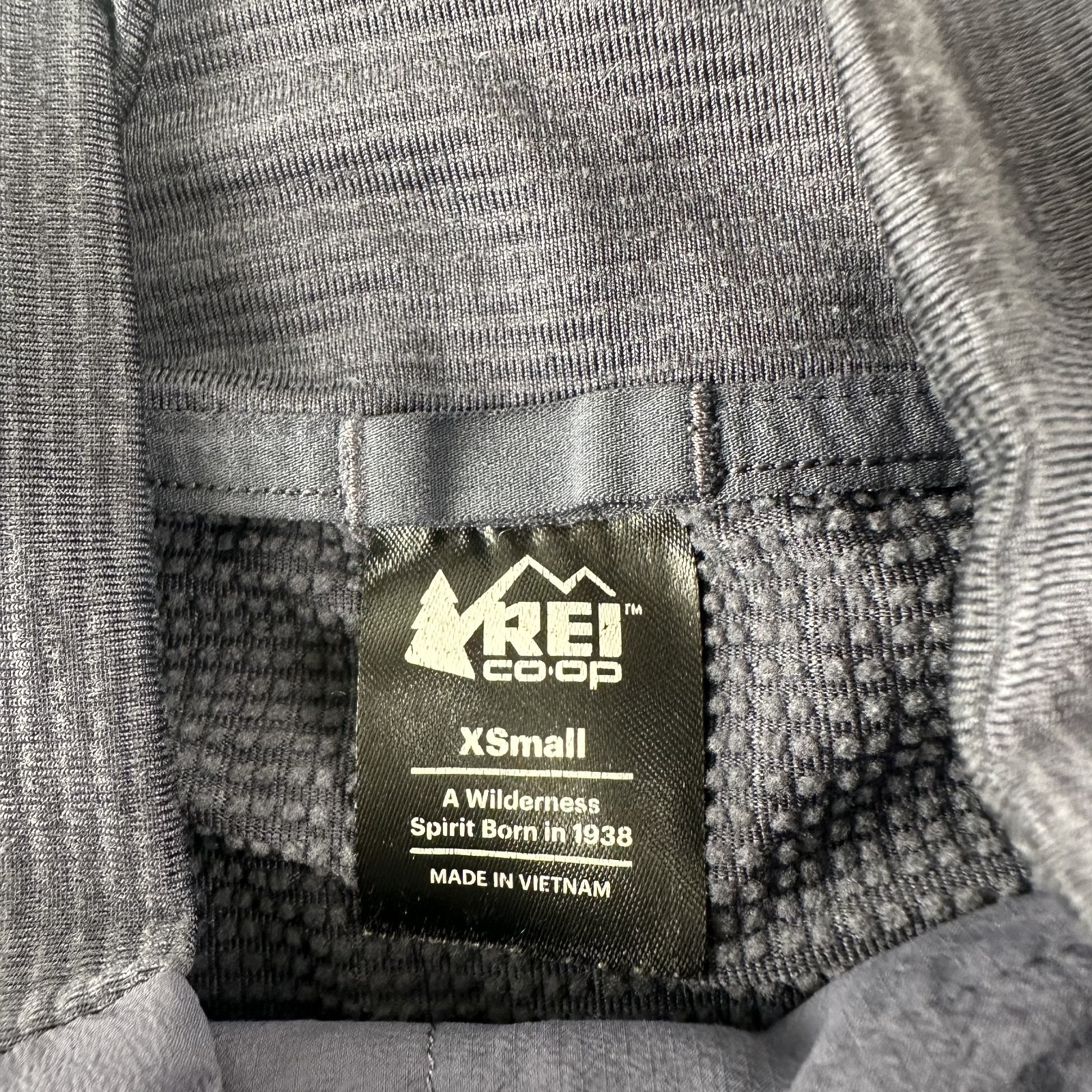 REI Co-op Active Pursuits Insulated Pullover Long Sleeve Top Size XS Blue Gray