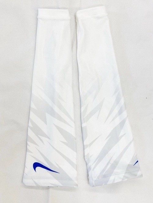 Nike Hyperelite Sleeve Pair Women’s M White Royal Blue BV1015 Volleyball Track