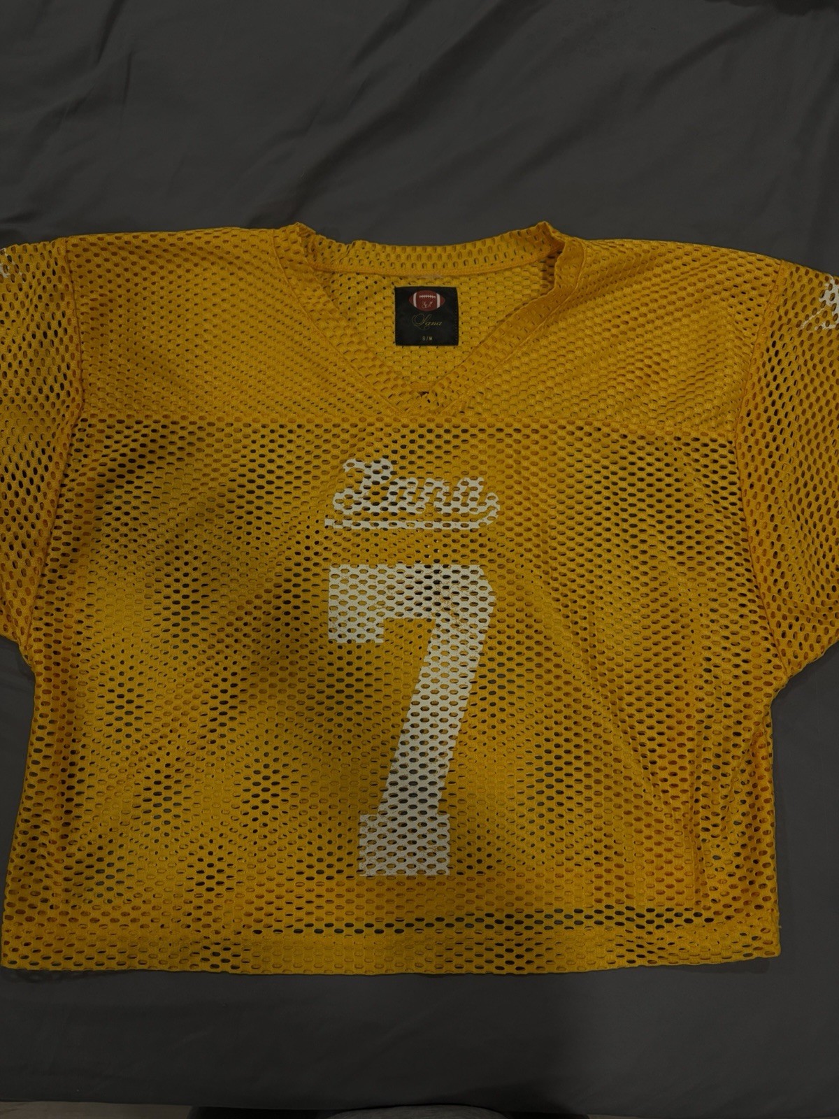 Rare SZA Lana SOS Deluxe Mesh Yellow Jersey
