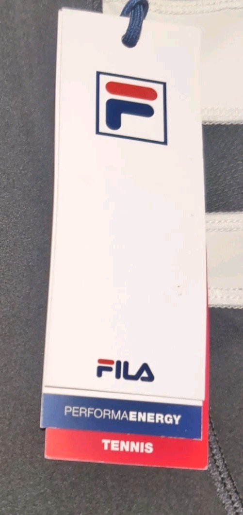 Fila LA Finale Full Coverage Sleeveless Tennis Tank Top Women’s XS Black NWT