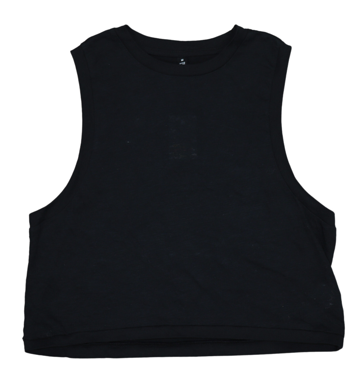 Cotton:On Body Solid Color Sleeveless Women’s Tank Top NWT Black