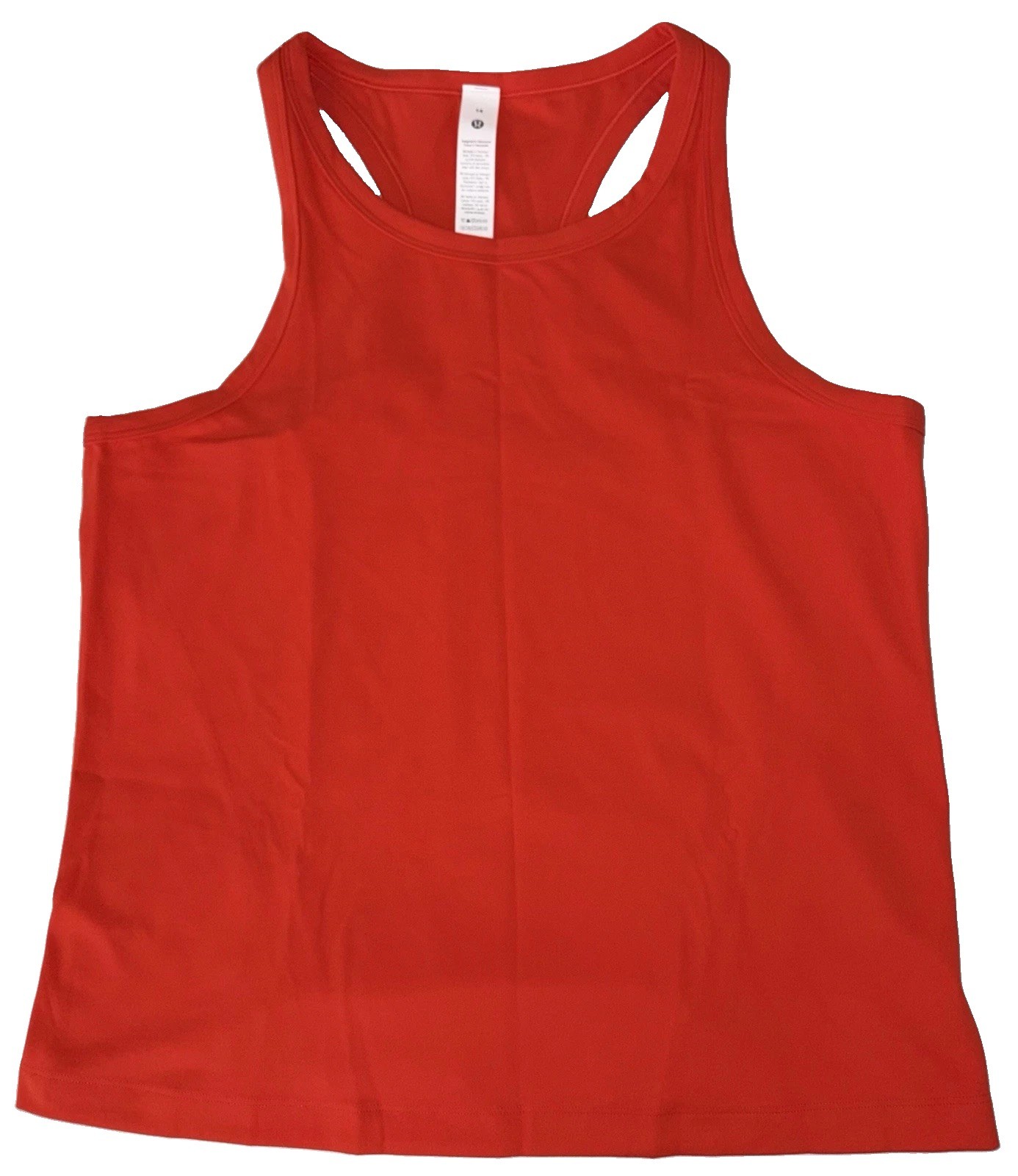 NWT🍒LULULEMON🍒SIZE 14🍒ALIGN WAIST LENGTH RACERBACK🍒AUTHENTIC🍒CHERRY EMBER