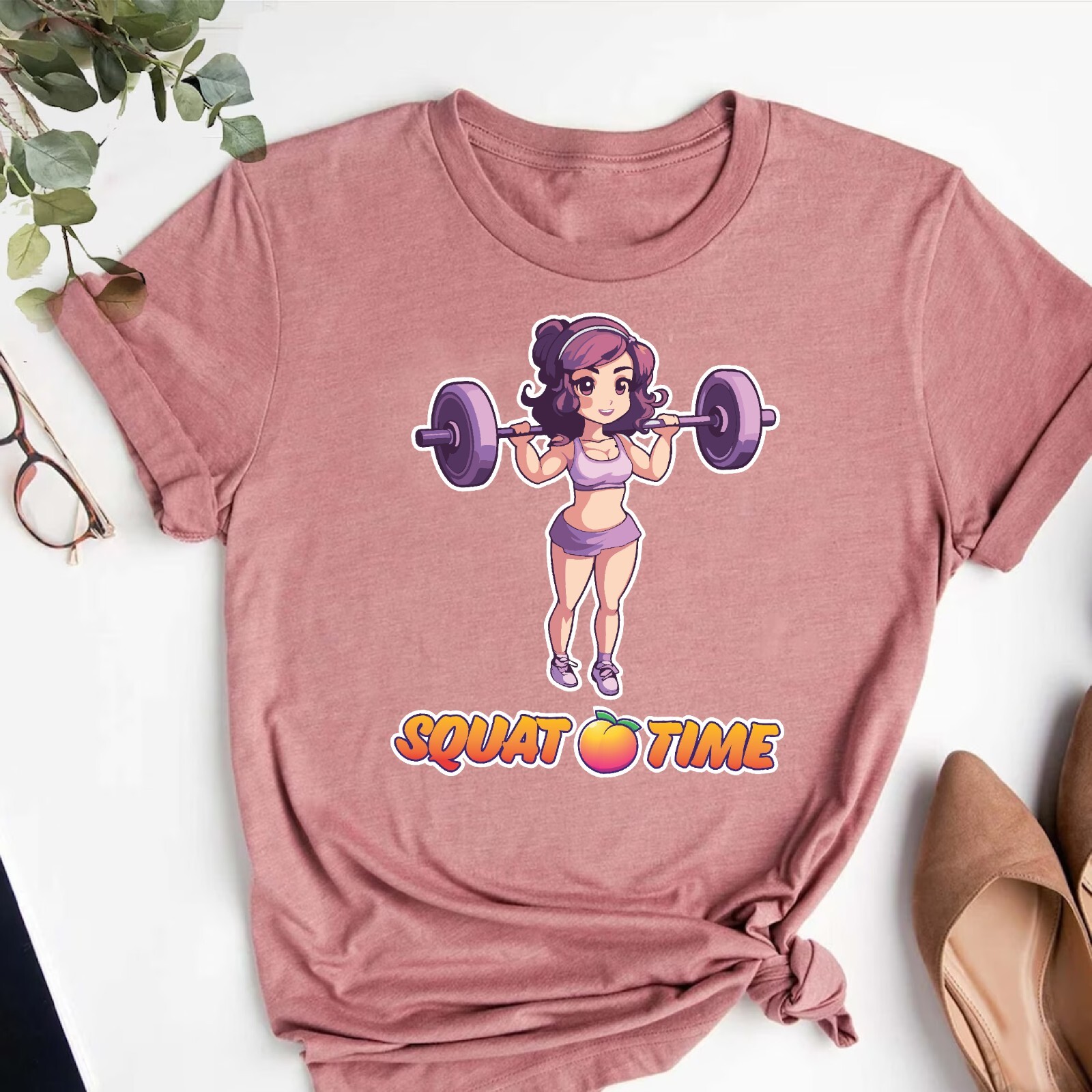 Squat Time – T shirt (Available in small, medium, large, XL, 2XL, 3XL)