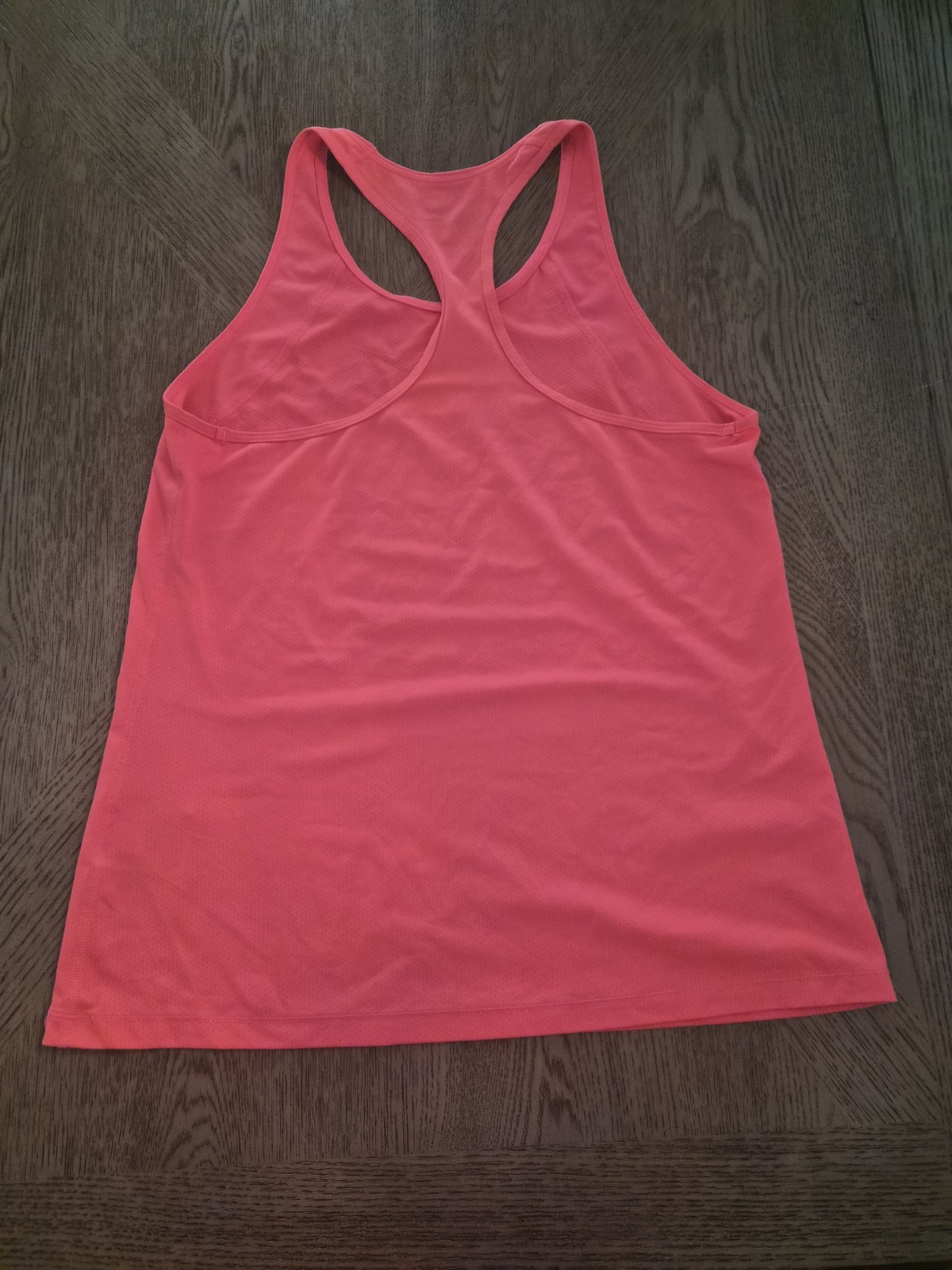 Nike Dri-FIT Women’s Pink Racerback Scoop Neck Mesh Running Tank Top M