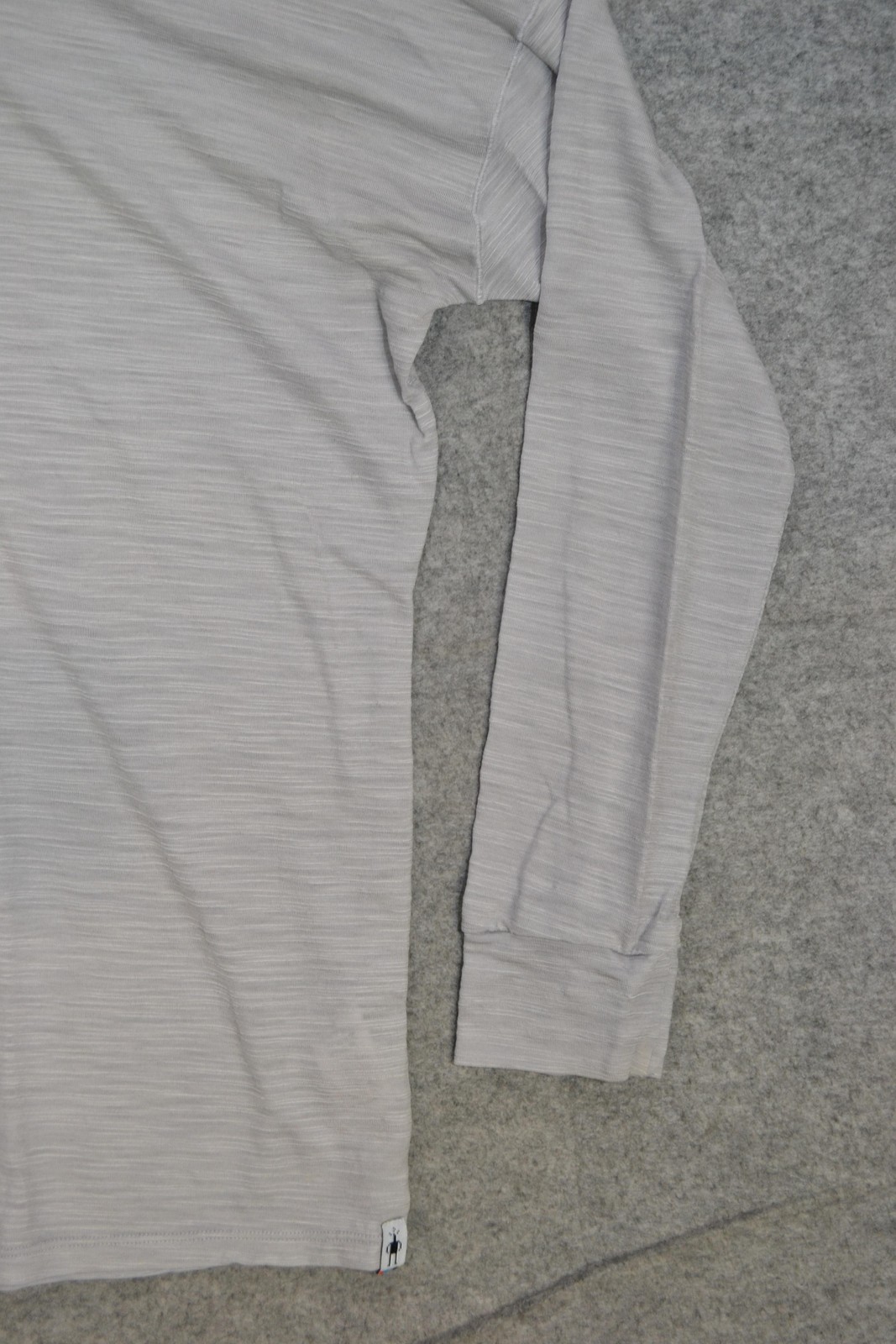 Smartwool Shirt Womens L Gray Everyday Exploration Long Sleeve Crew Merino Wool