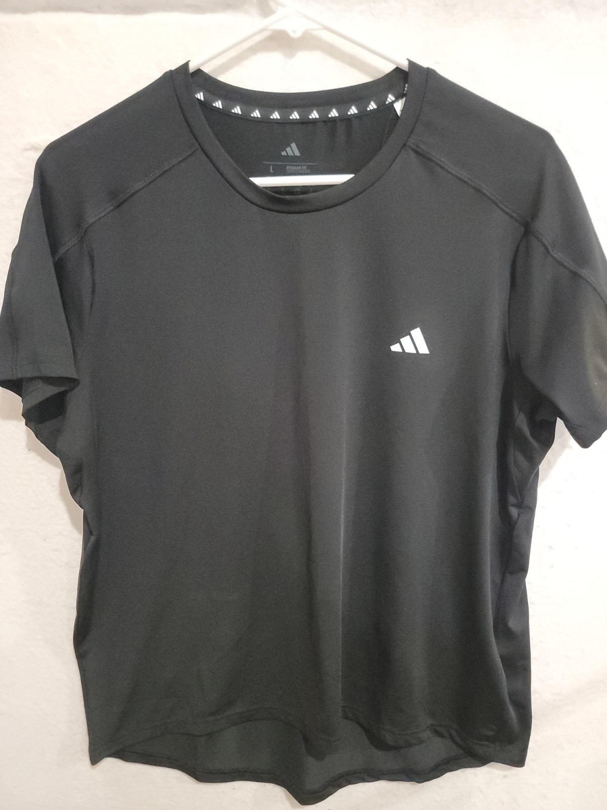 Adidas Women’s Large Black Designed for Training Performance Tee JL6238