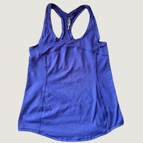 90 Degree by Reflex Womens Purple Racerback Activewear Tank Top XL RN144527