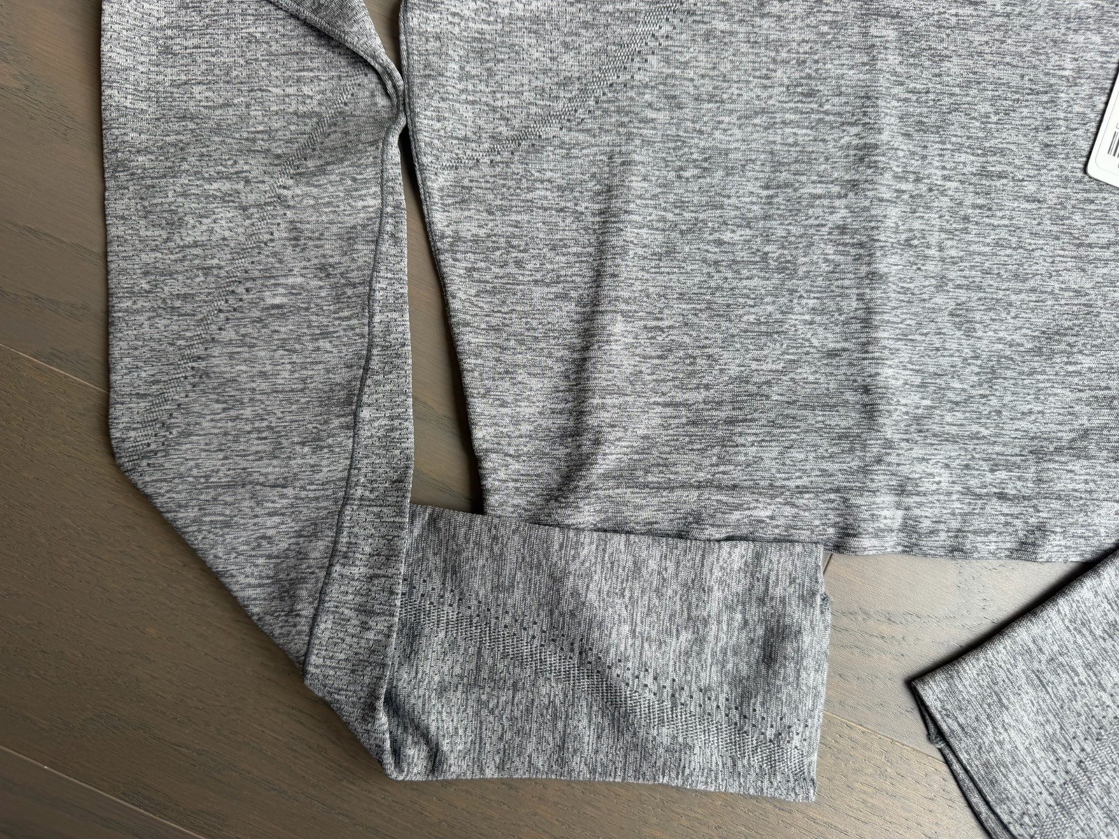 NWT Lululemon Swiftly Tech Long Sleeve 2.0 Race Size 6 SLTE/WHT Slate 75099
