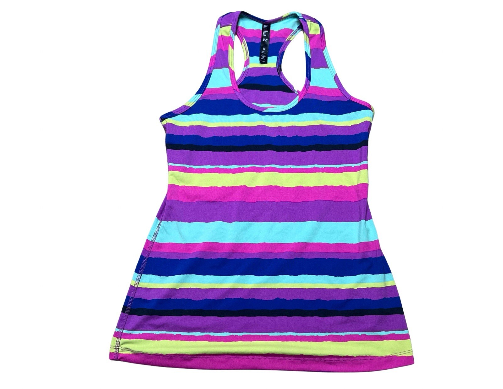 EUC Lukka Lux Racerback Tank Top PINK PURPLE BLACK BLUE MINT YELLOW SM MSP $68*