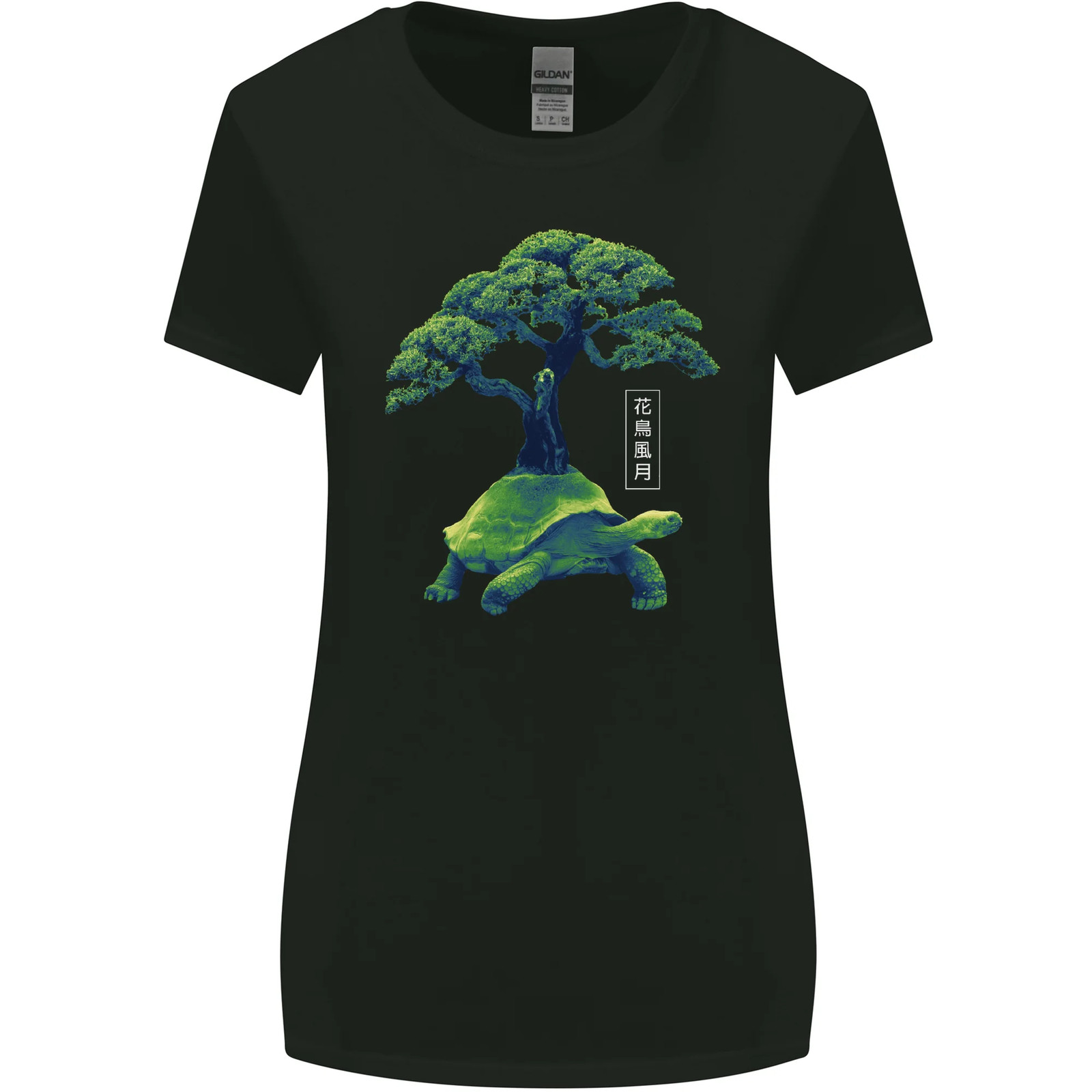 Abstract Tortoise Tree Womens Wider Cut T-Shirt