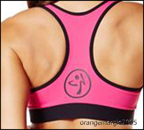 ZUMBA DANCE RACERBACK TOP V Sports BRA fr.Convention & London Harrods UK – M L