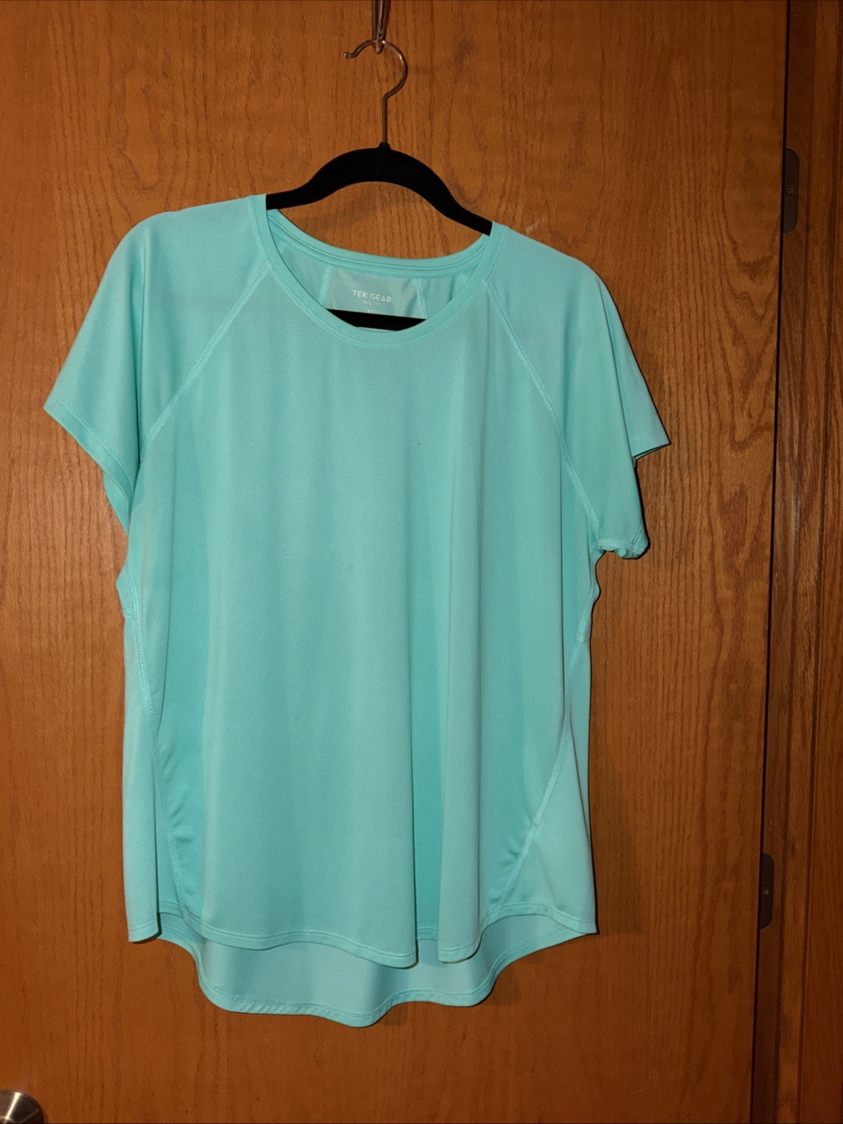 Tek Gear Dry Tek Women’s Size L Periwinkle Blue Short Sleeve Activewear Tee