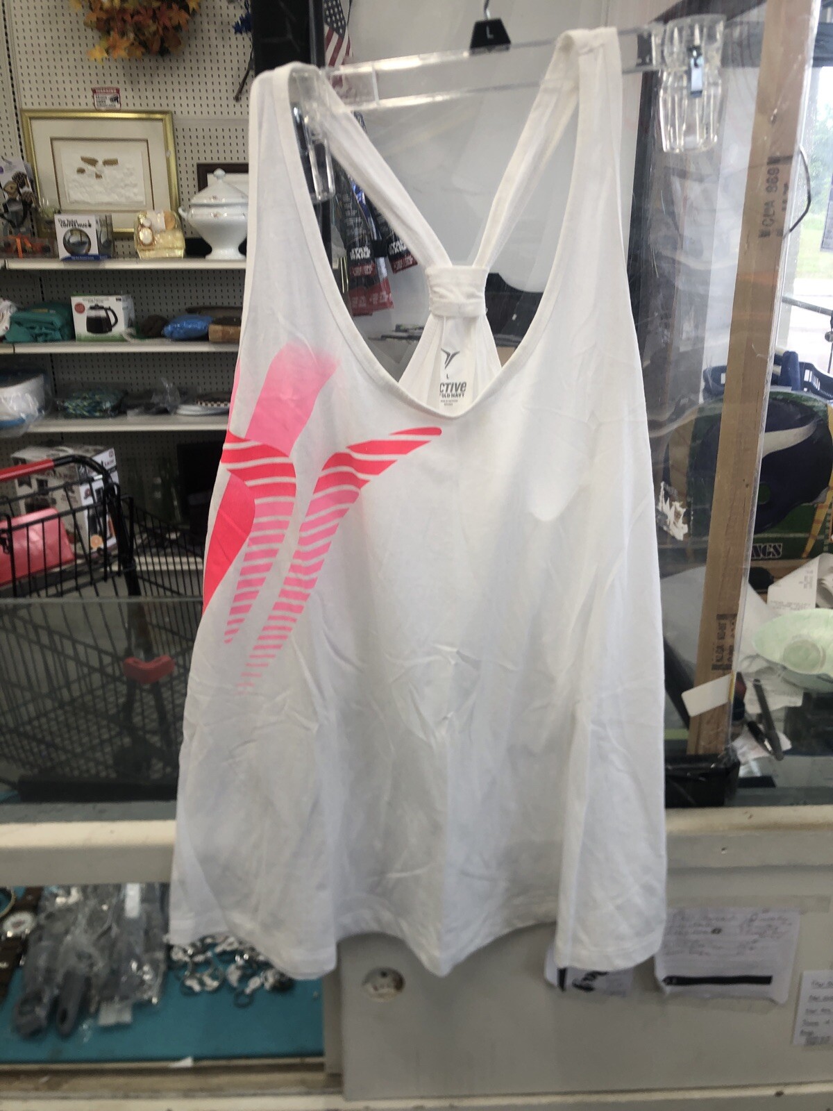 Active by old navy womens workout shirt Large White