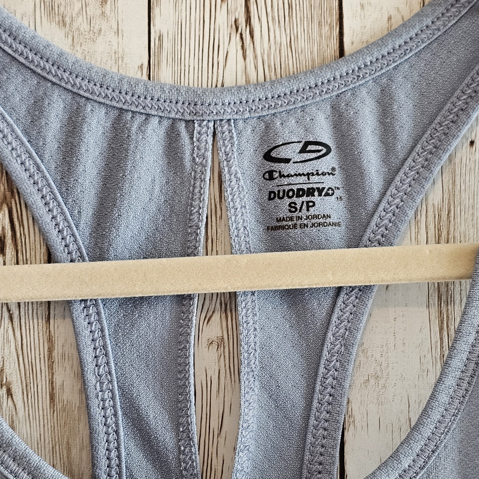 Champion Gray Active Top Size S