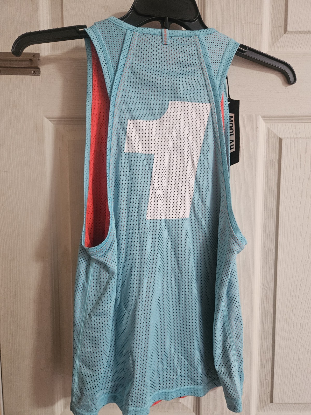 MOOLAH REVERSIBLE JERSEY: BLUE/ORANGE: NEW WITH TAGS: SIZE SMALL