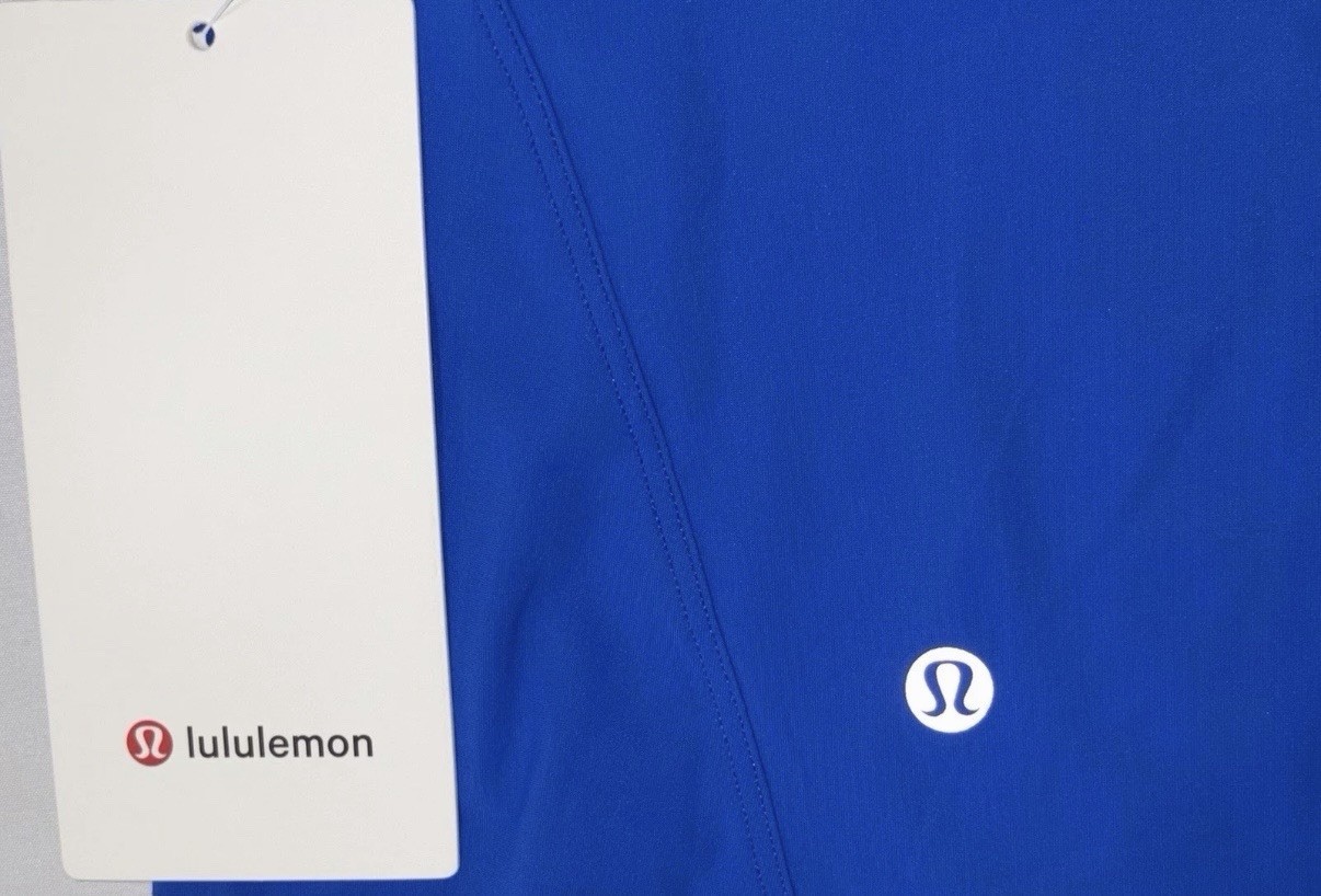 NWT☀️LULULEMON☀️SIZE 4☀️AUTHENTIC☀️RUN ON TANK☀️BRILLIANT BLUE☀️AUTHENTIC☀️