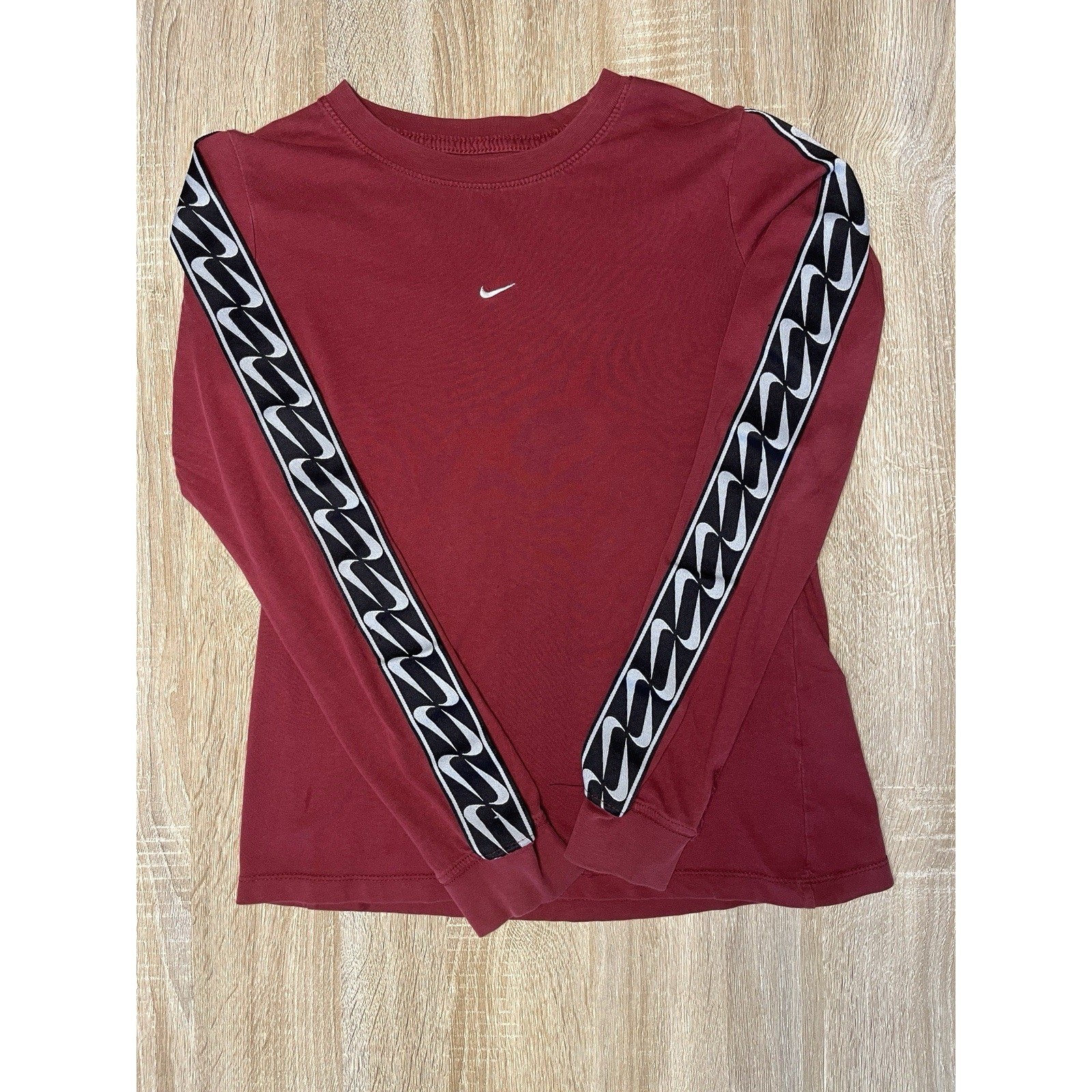 Nike Vintage Nike Tee 90’s Black Athletic Workout Womens TShirt XS