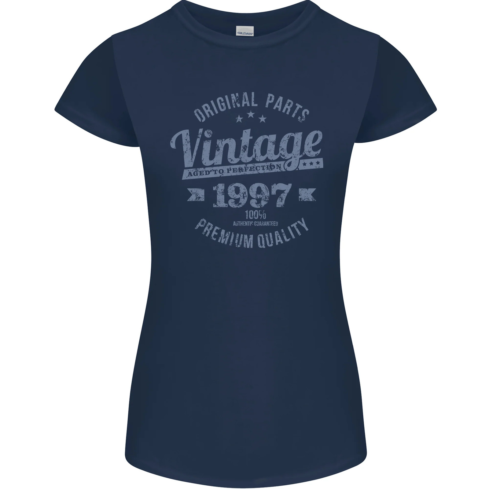 Vintage Year 29th Birthday 1997 Womens Petite Cut T-Shirt